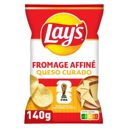 140g Chips Saveur Queso Curado