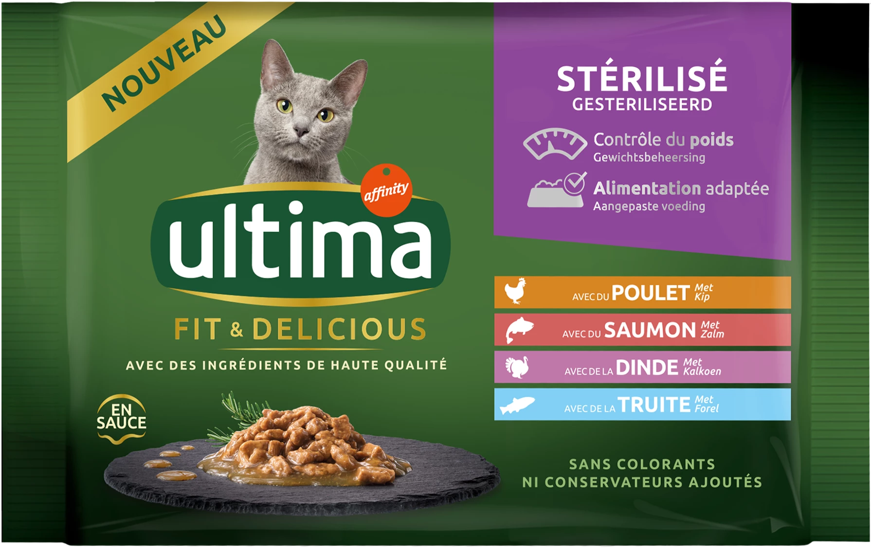 Ultima Cat Ste 鸡肉 4x85g