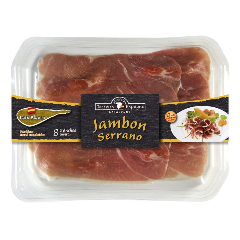 Jambon Serrano Pata Blanca, 100g - ARGAL