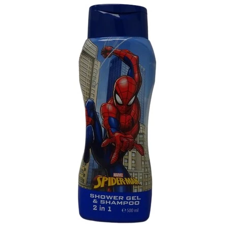Gel douche shampooing 2 en 1 500ml - SPIDERMAN