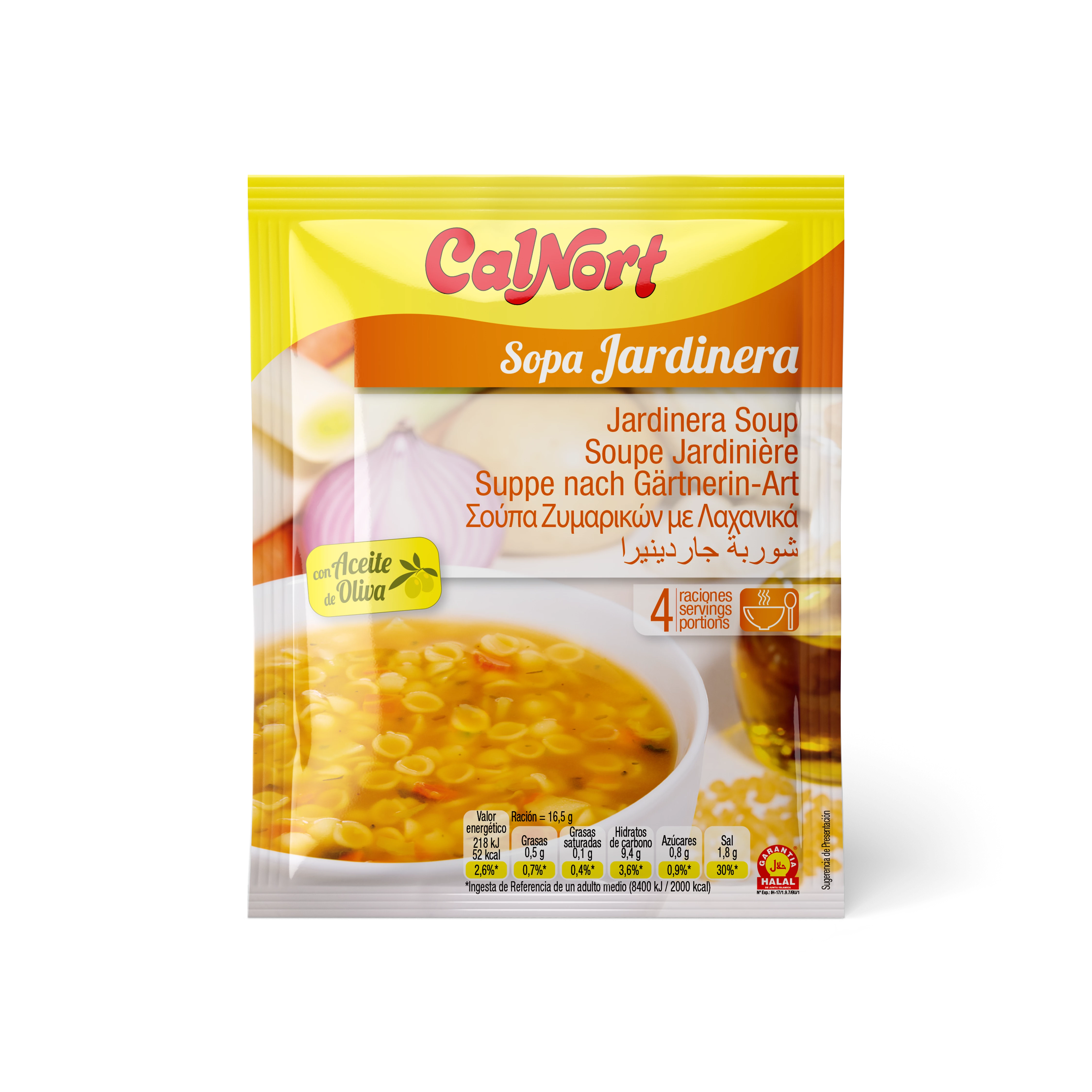 Soupe Jardiniére Sachet 66 G - CALNORT