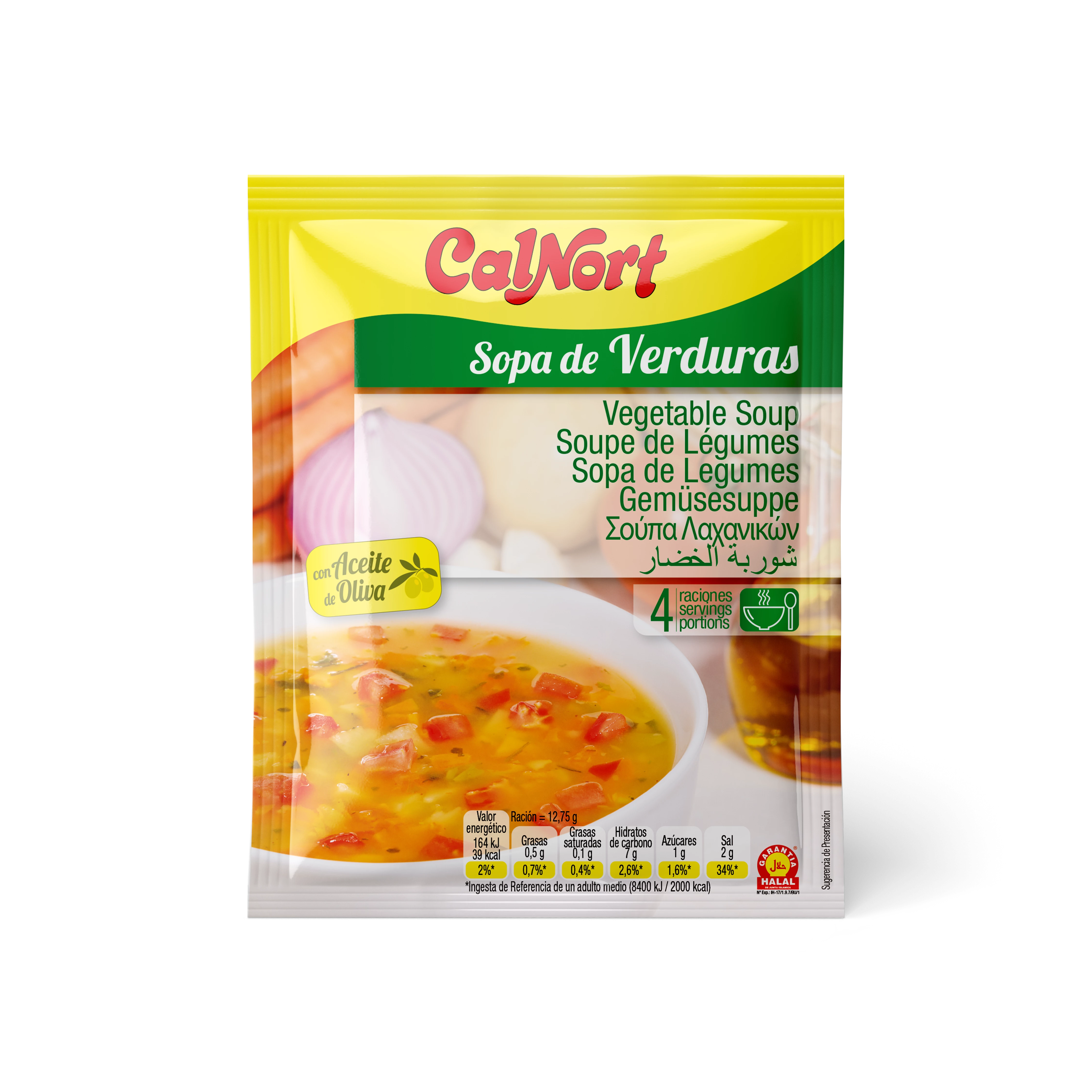 Busta Zuppa Di Verdure 51 G - CALNORT