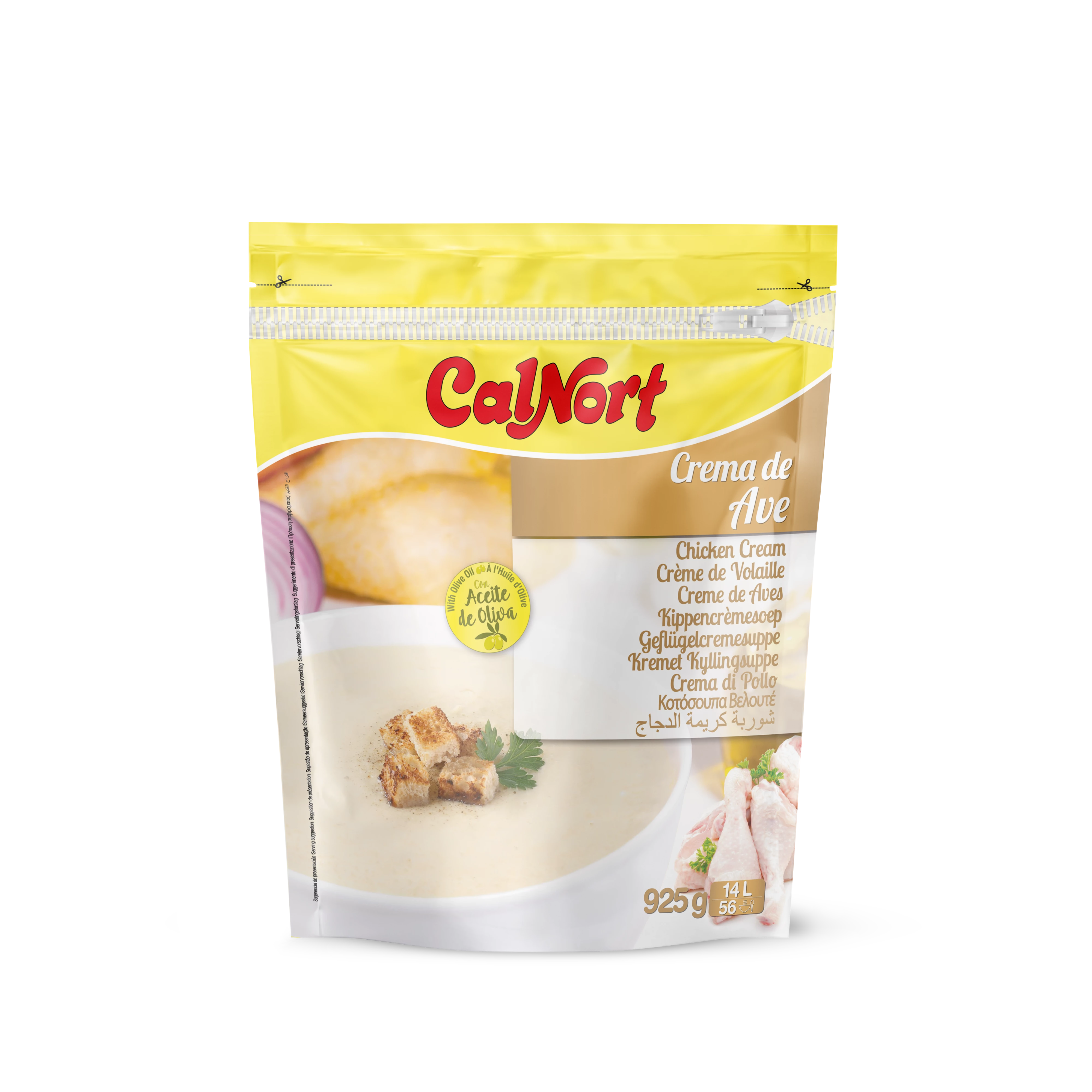 Crema De Pollo 925 G - CALNORT