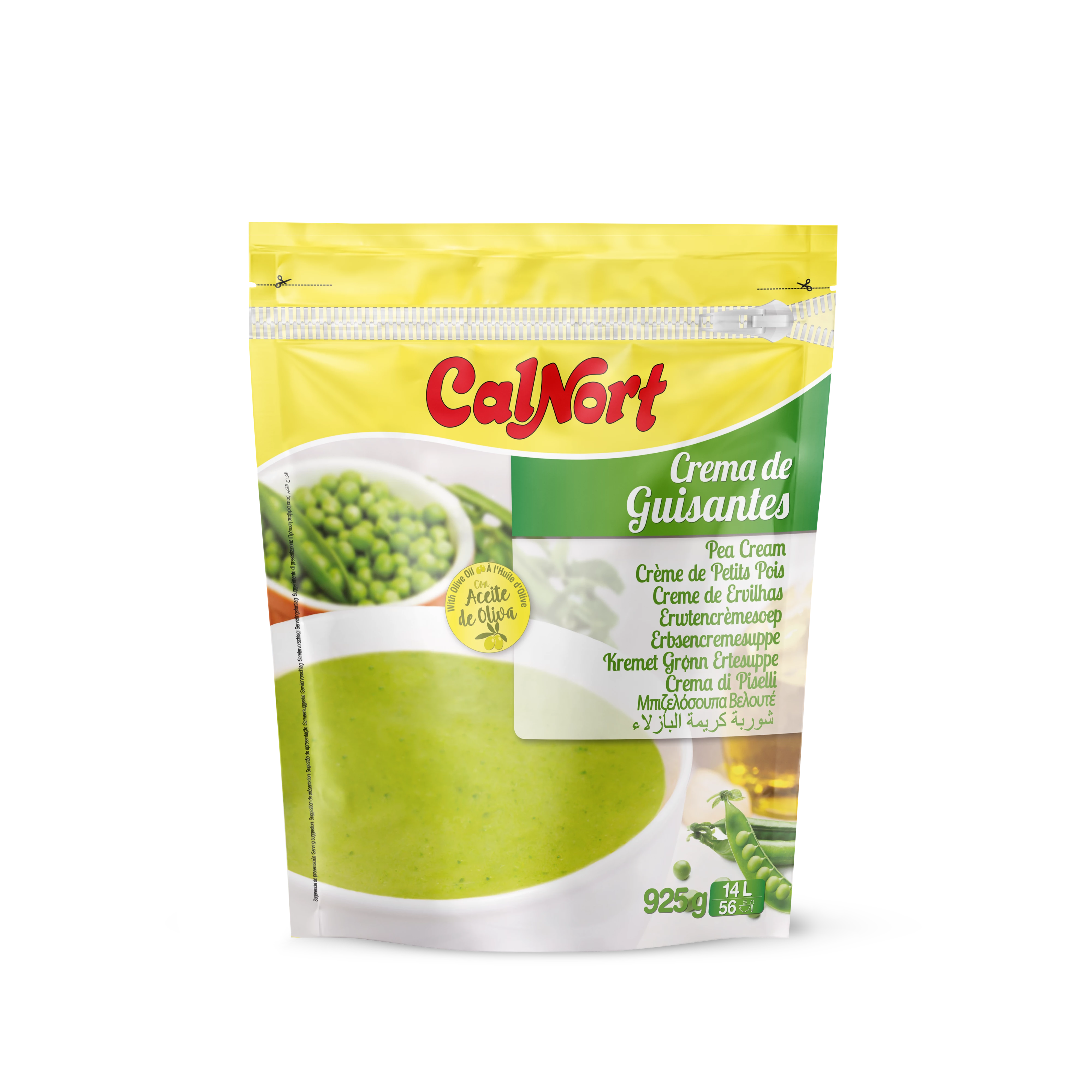 Crème De Petit Pois  925 G - CALNORT