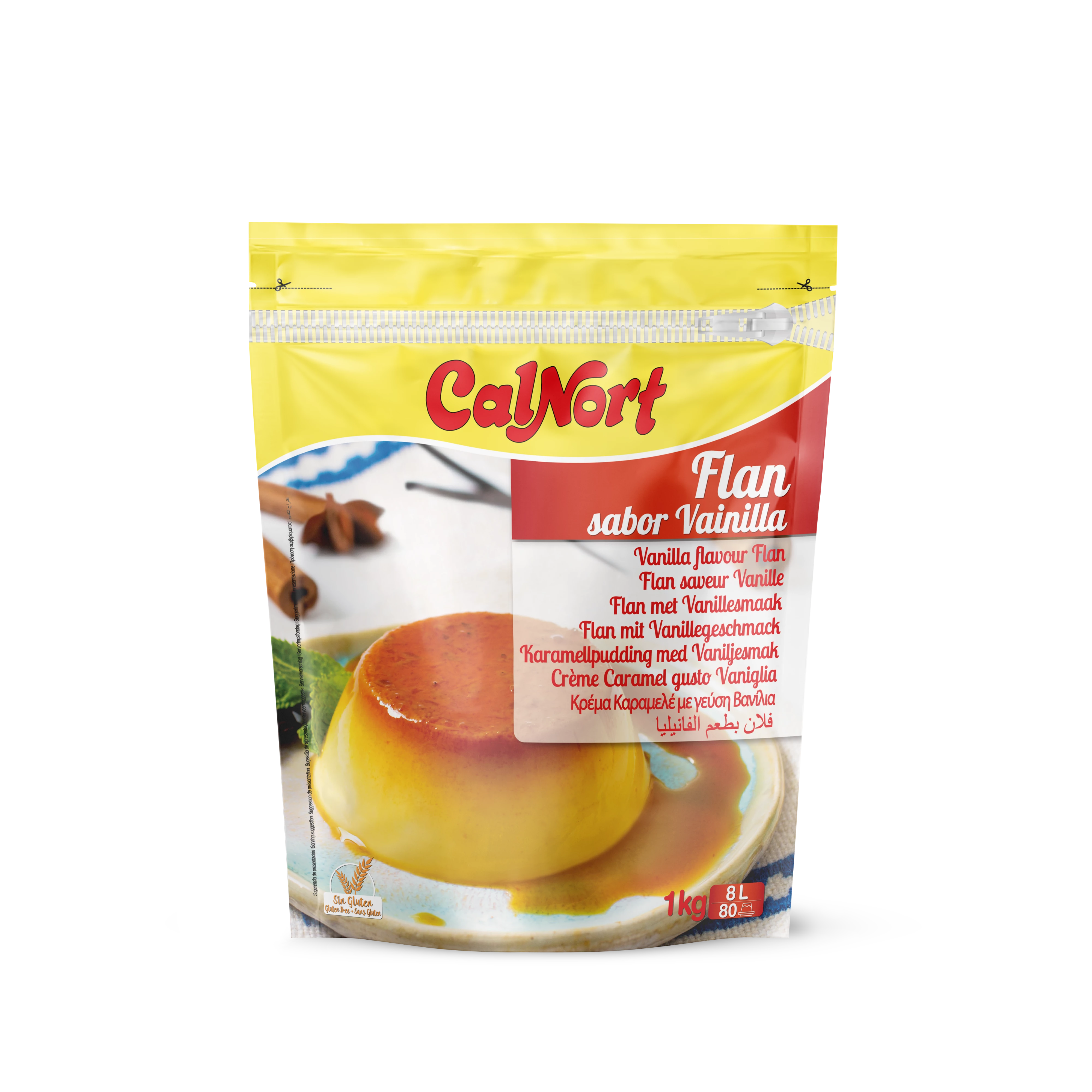 Flan Alla Vaniglia 1 Kg - CALNORT