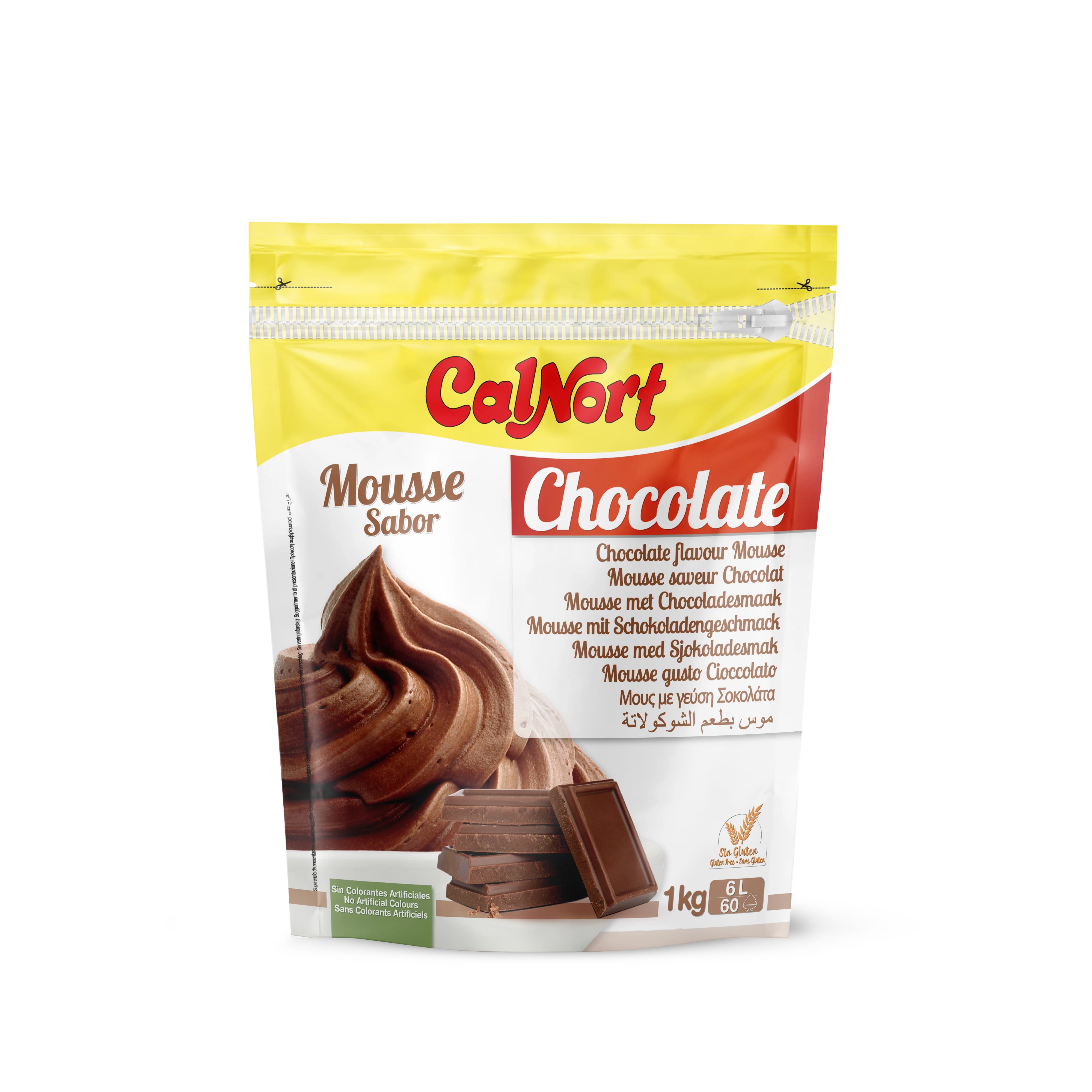 Mousse Al Gusto Cioccolato 1 Kg - CALNORT