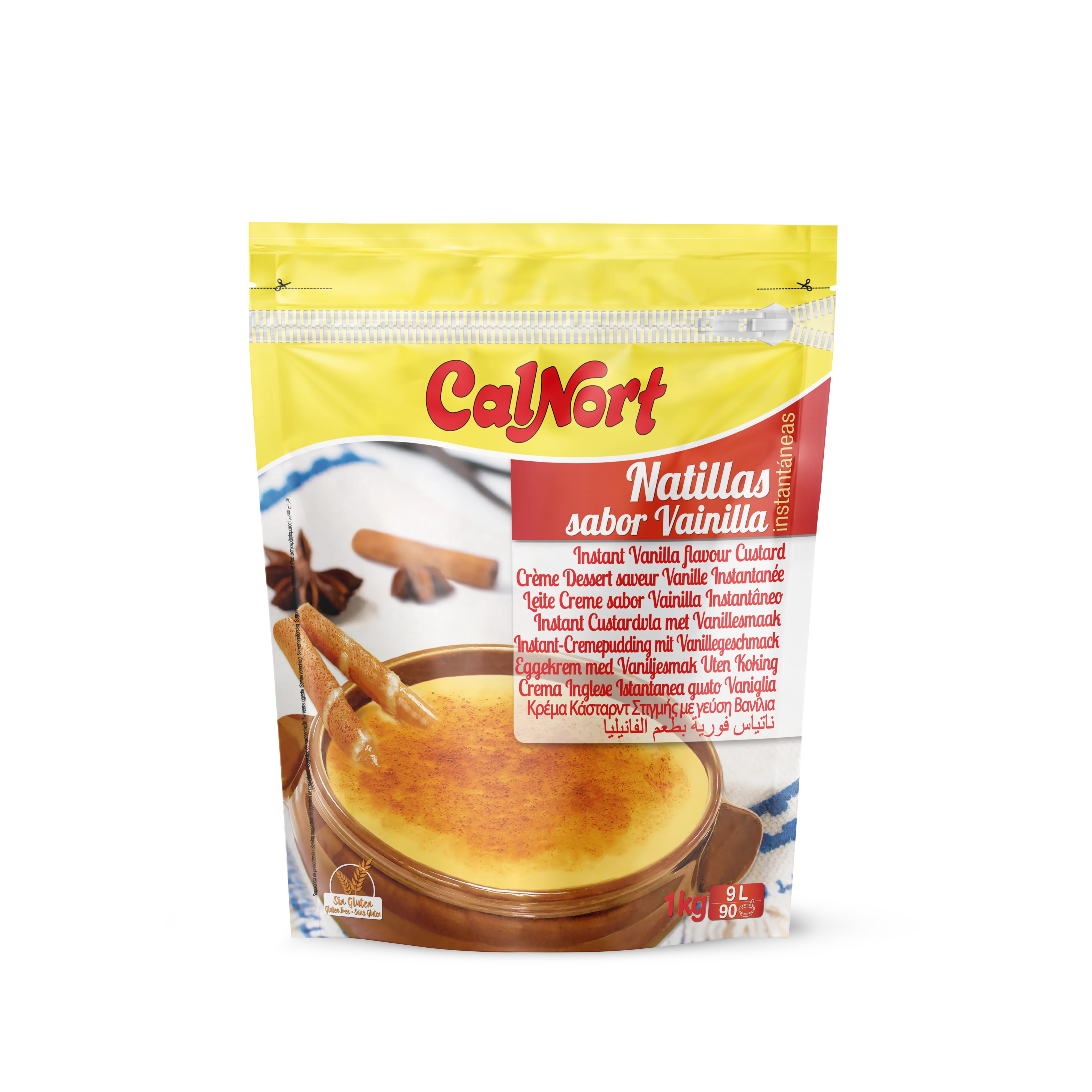 即食香草甜点奶油 1 公斤 - CALNORT