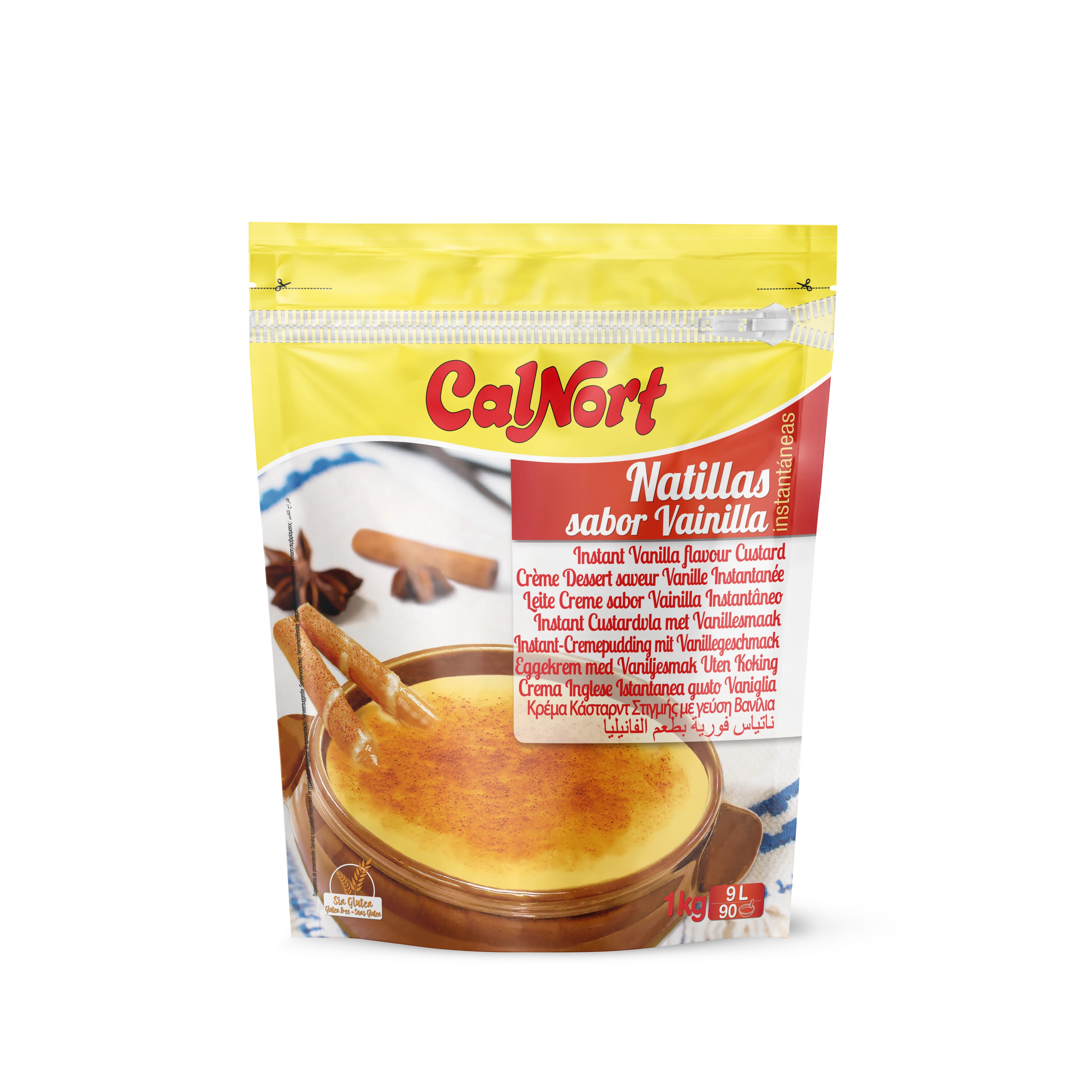 Crema Dessert Istantanea alla Vaniglia 1 Kg - CALNORT