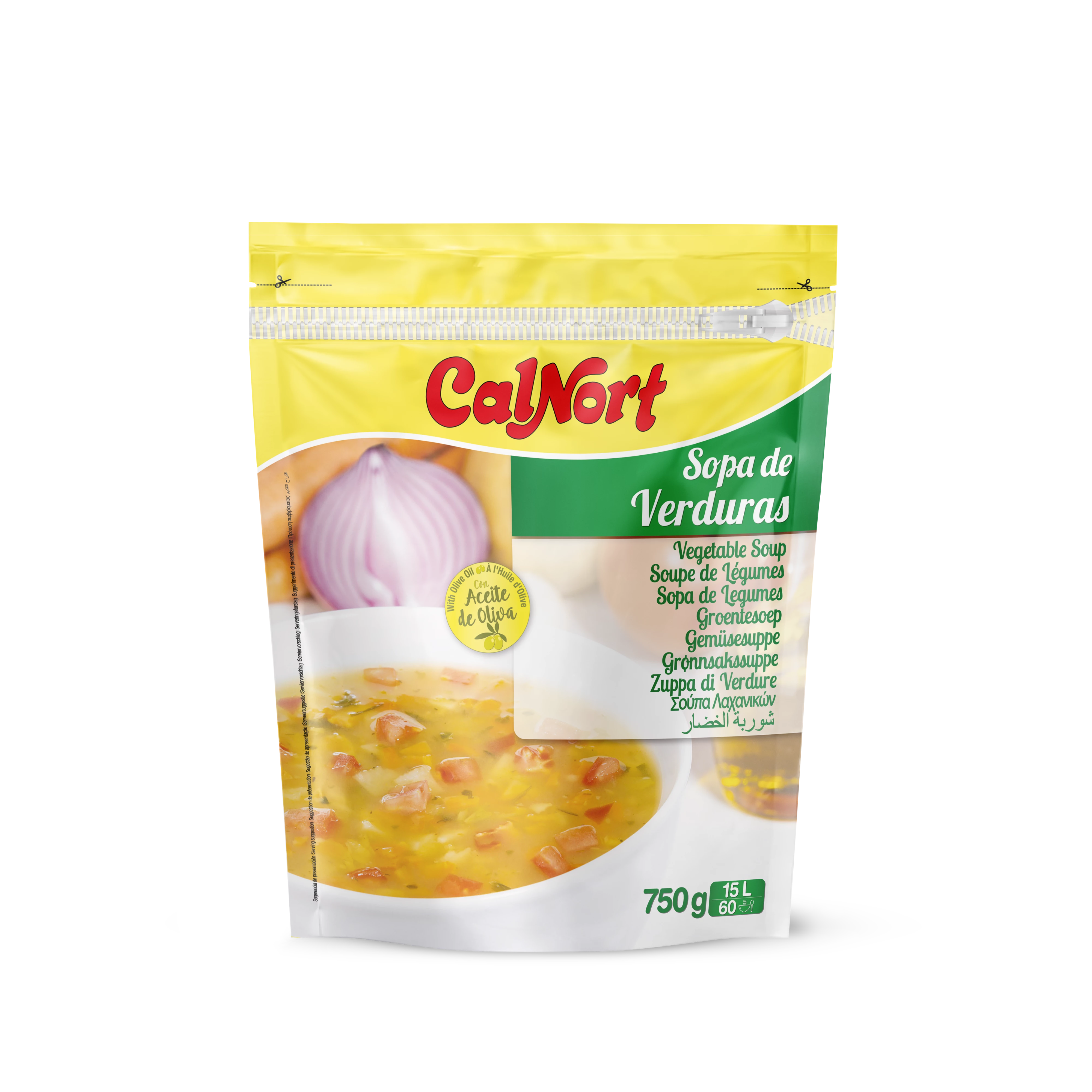 Sopa de Legumes 750 G - CALNORT