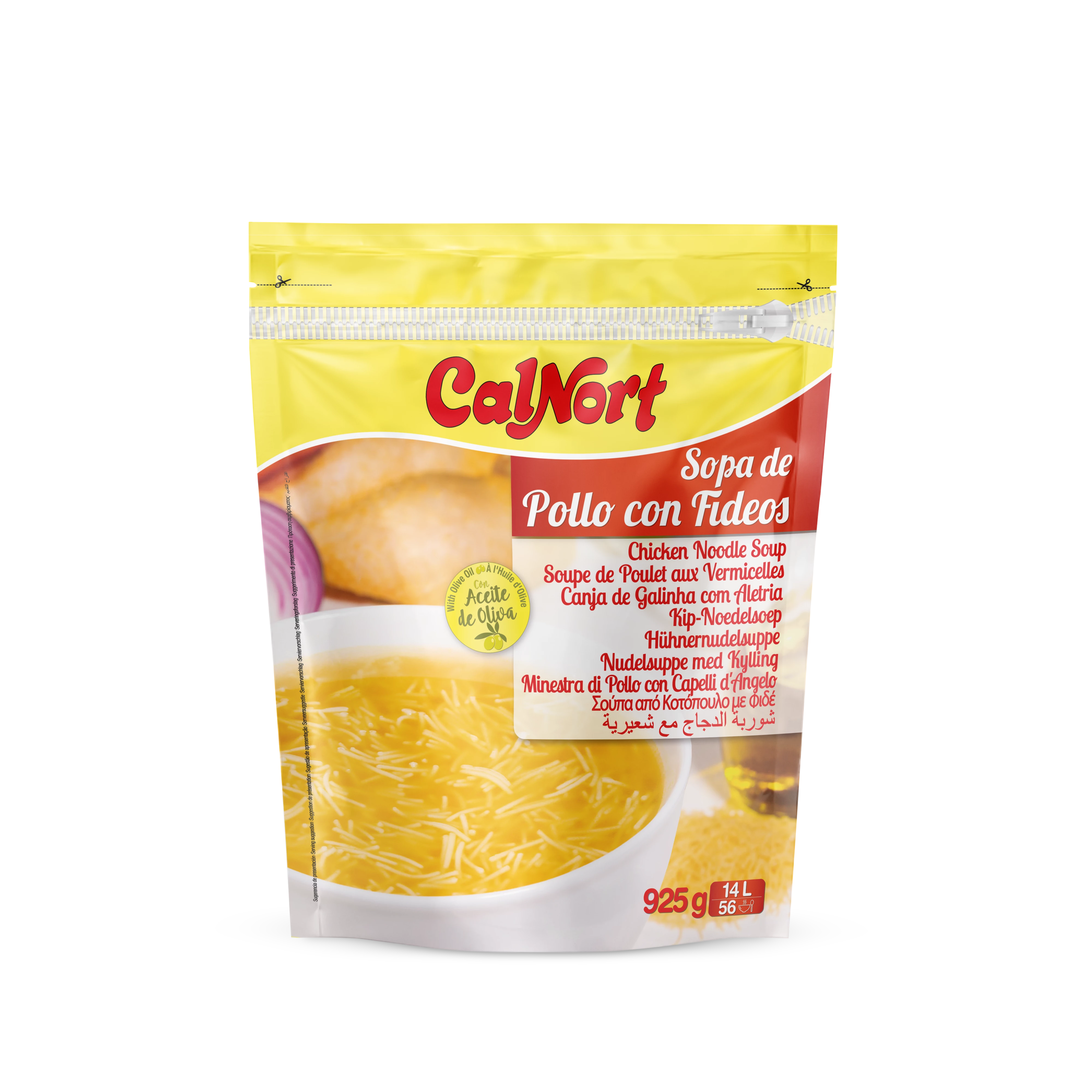 Soupe De Poulet Aux Vermicelles 925 G - CALNORT