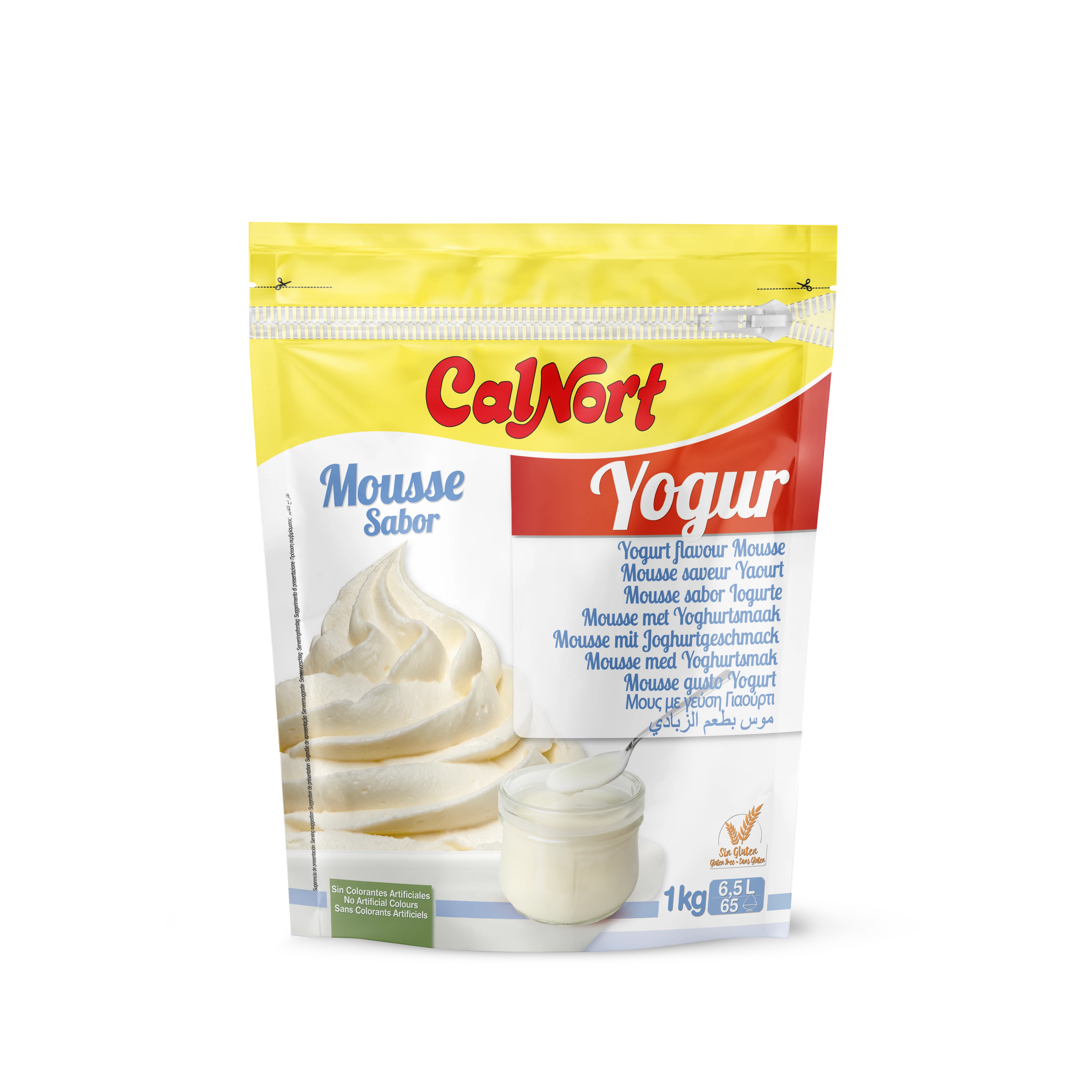 Mousse Sabor Iogurte 1 Kg - CALNORT