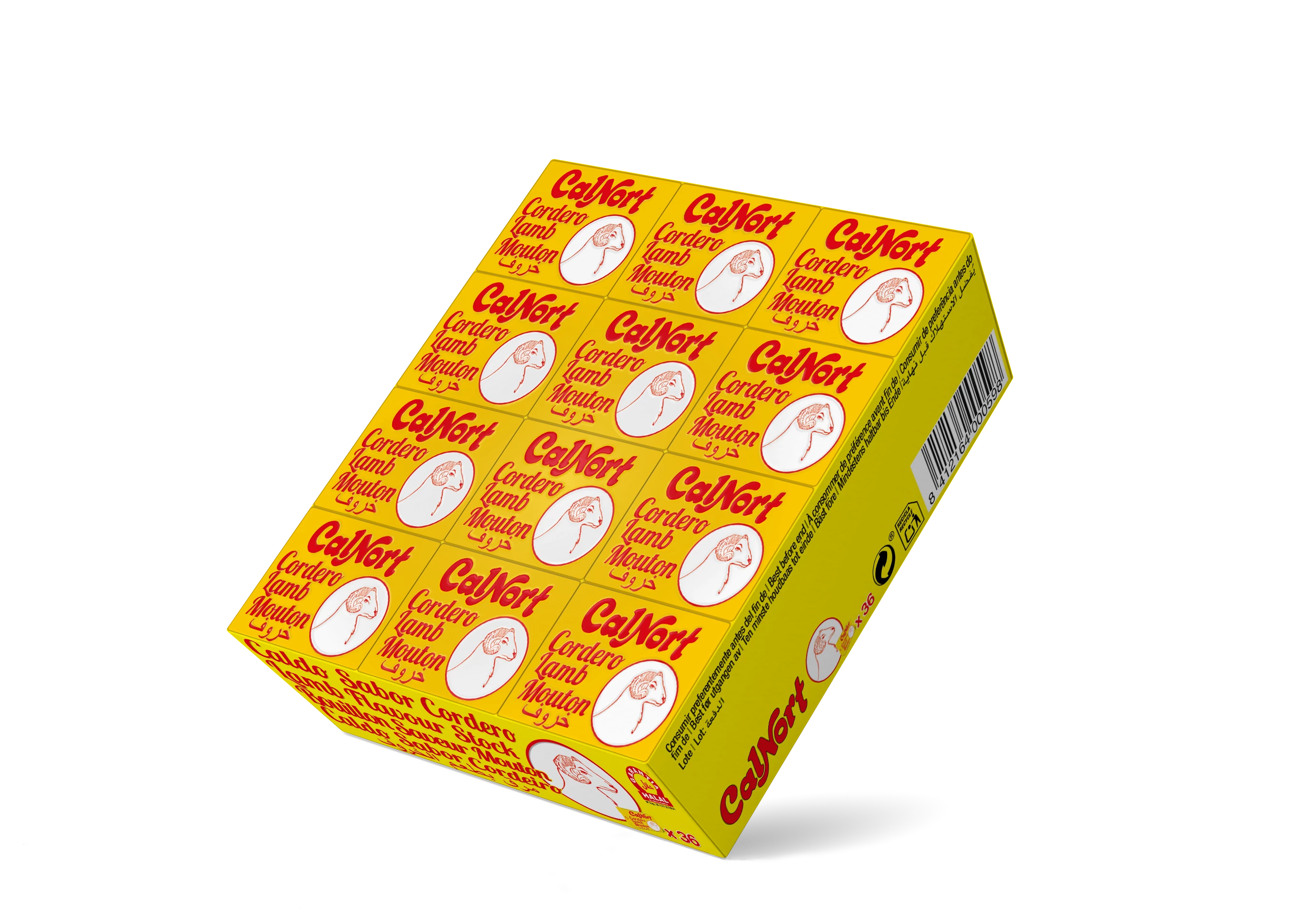 Sheep Flavor Broth Cubed 36 Cubes - CALNORT