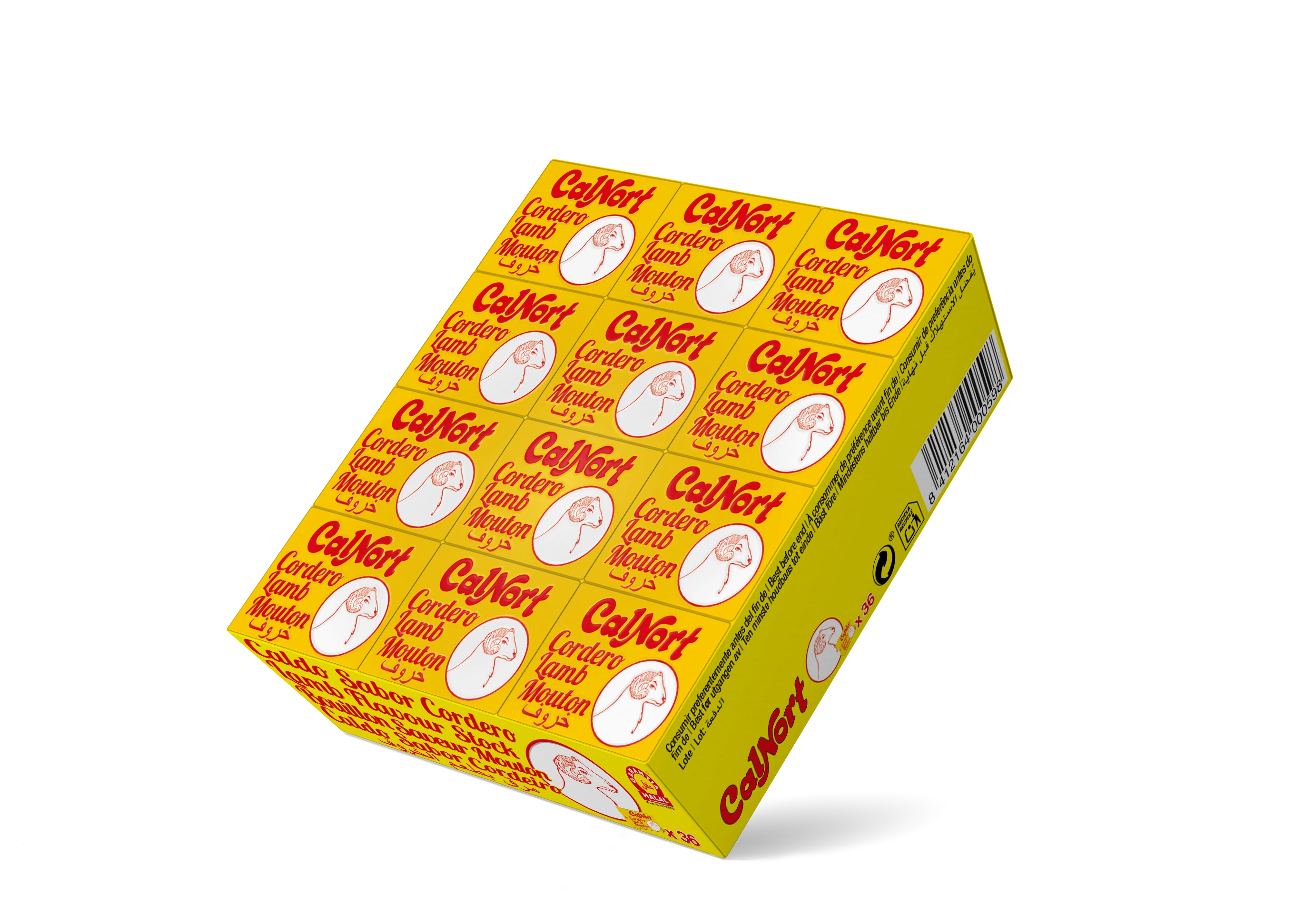 Bouillon Saveur Mouton En Cube 36 Cubes - CALNORT