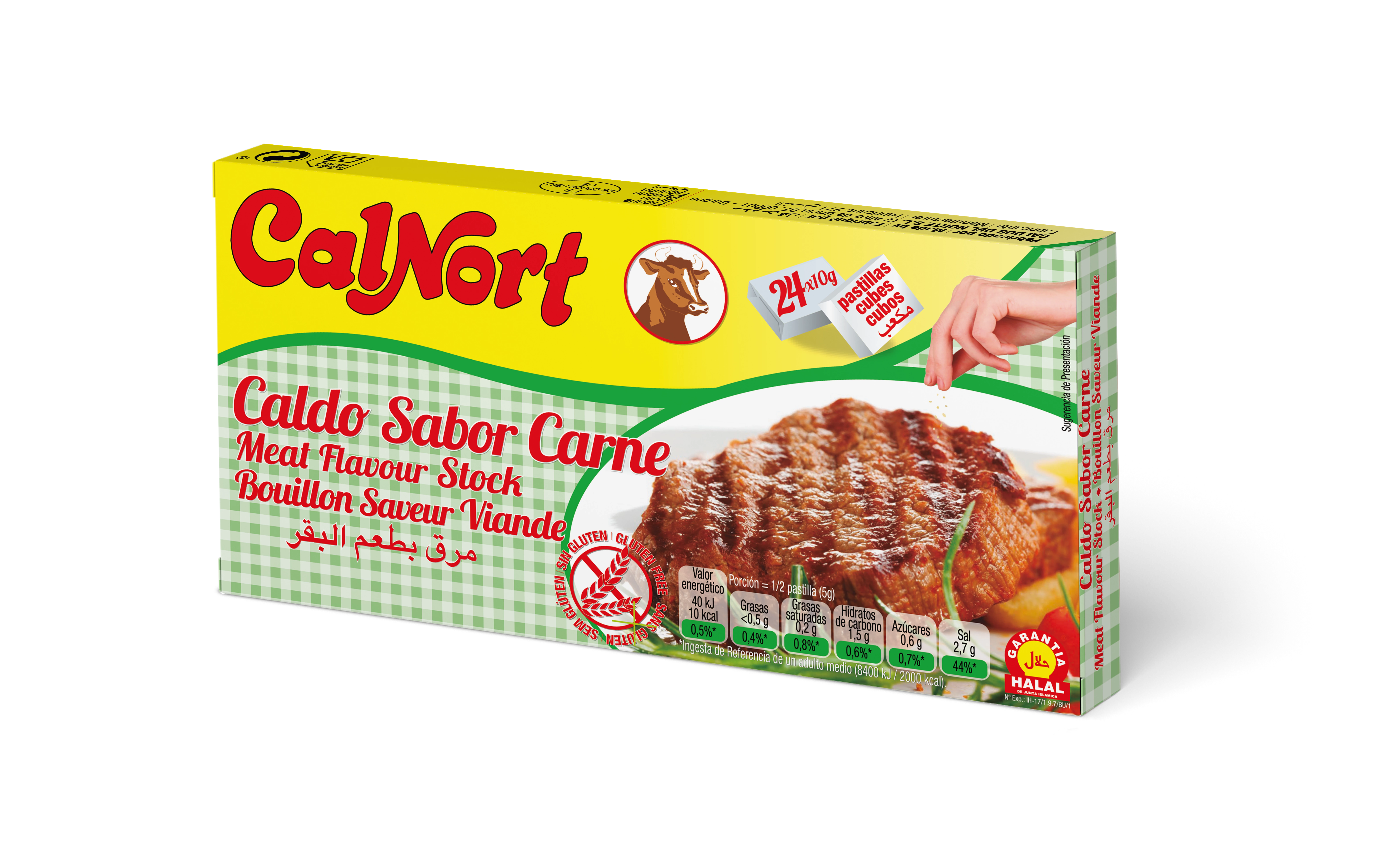 牛肉味高汤24块 - CALNORT