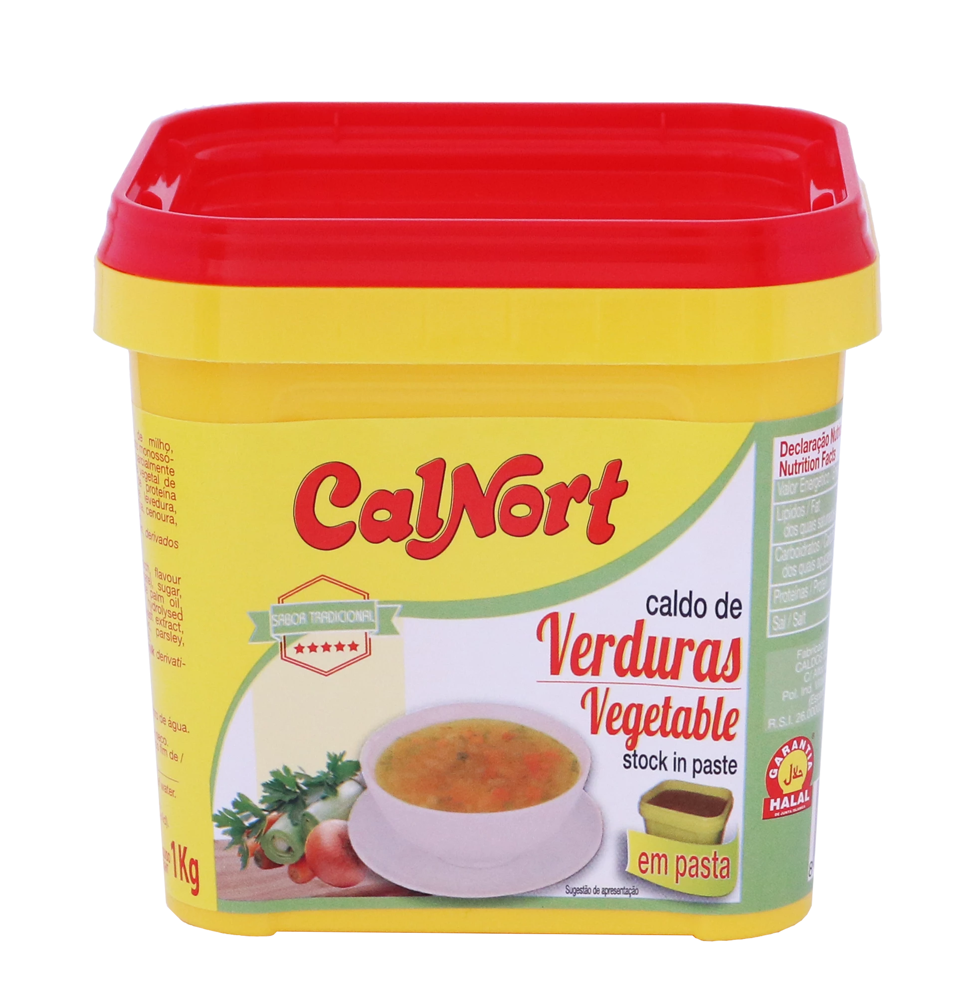 Bouillon De Légumes En Pâte  1 Kg - CALNORT