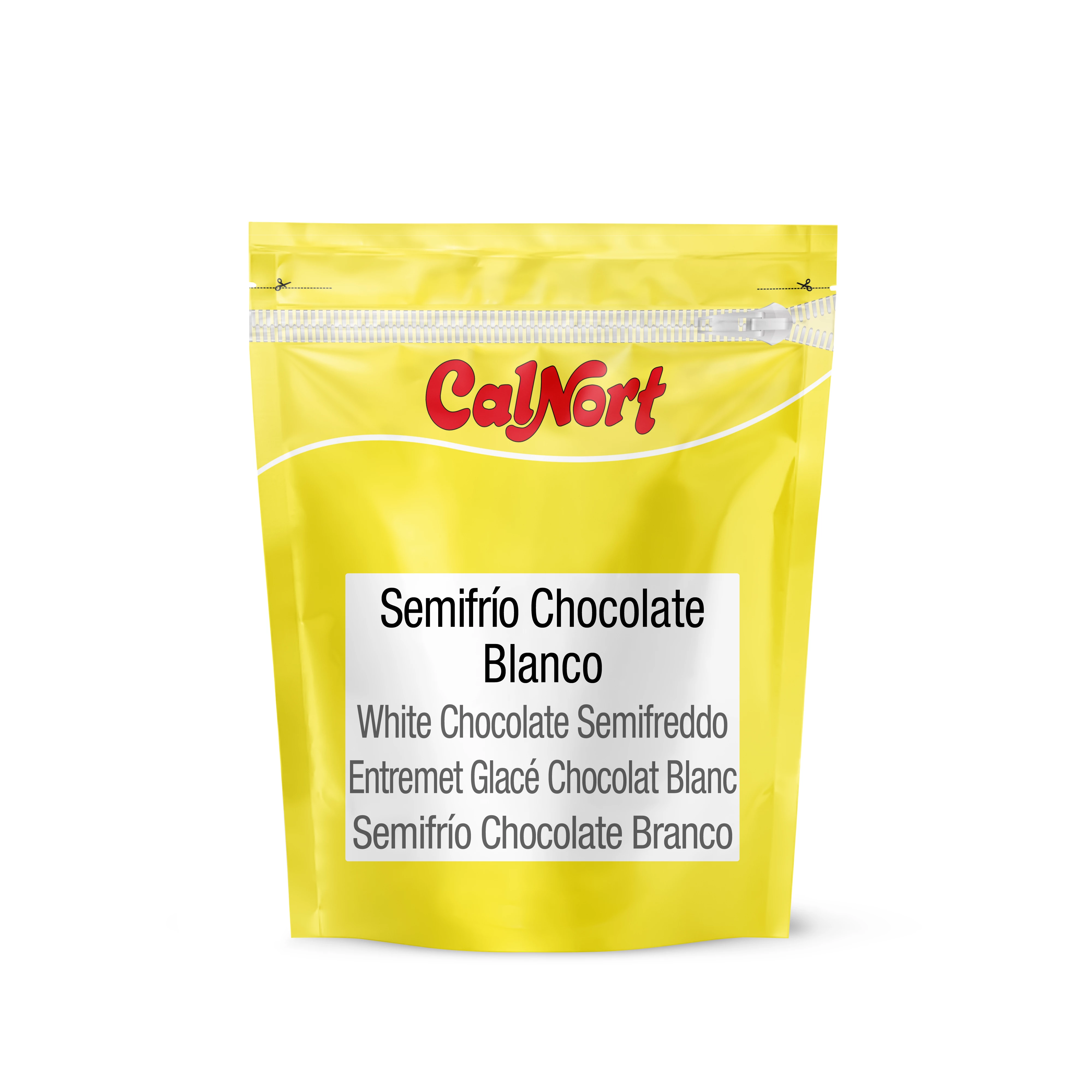 Preparação de Sobremesas Congeladas Sabor Chocolate Branco 800 G - CALNORT