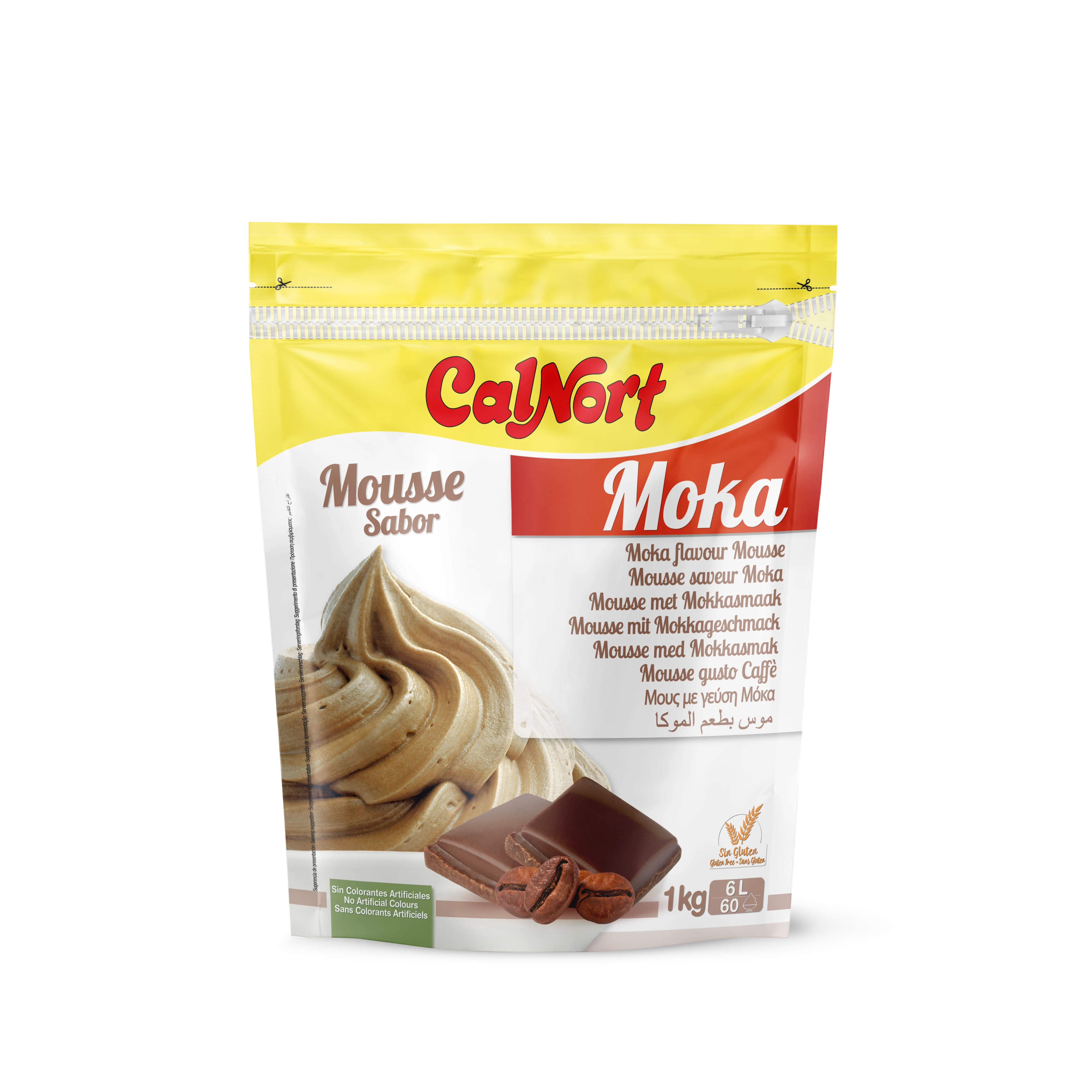 Mousse Sabor Mocha 1 Kg - CALNORT