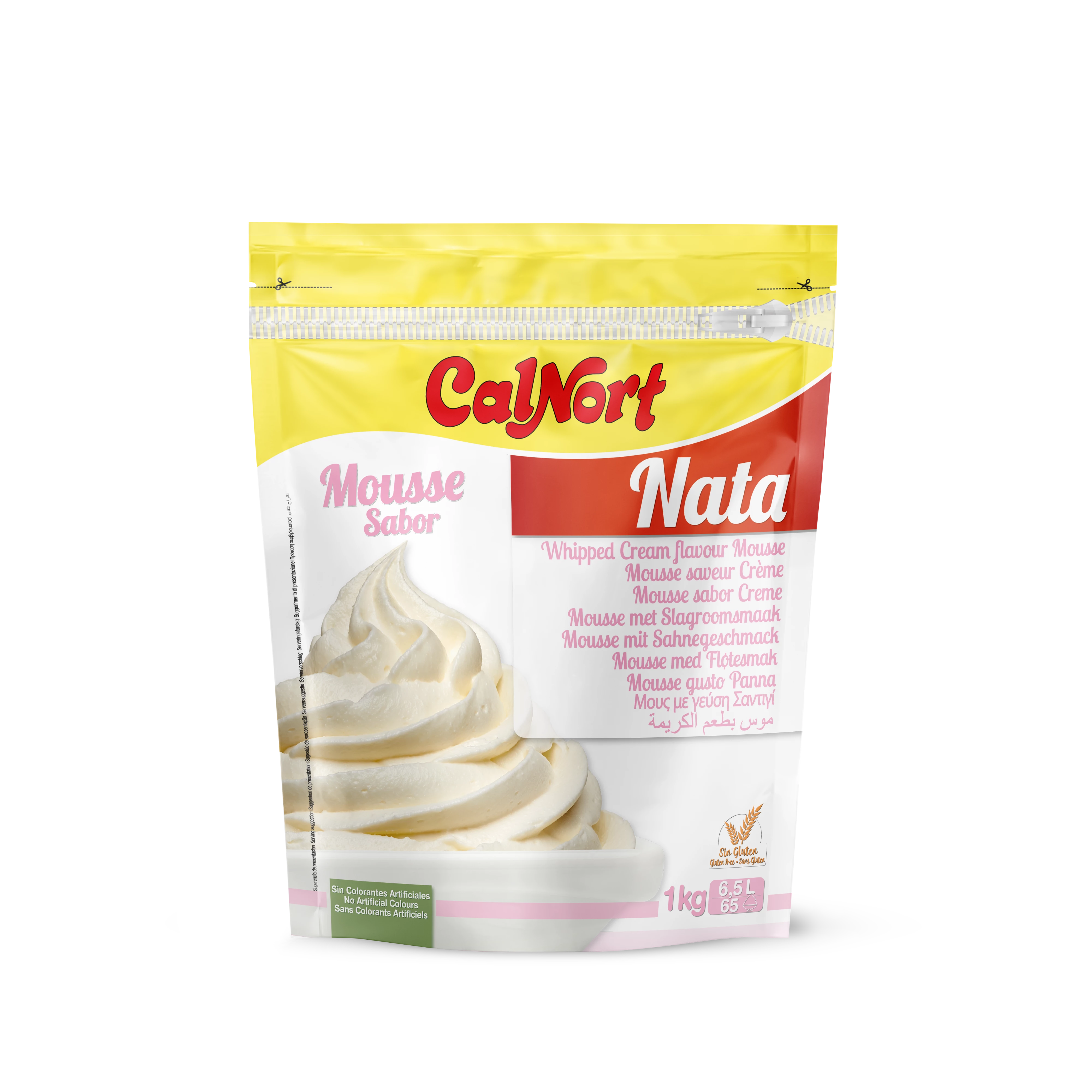 Mousse Sabor Crema 1 Kg - CALNORT