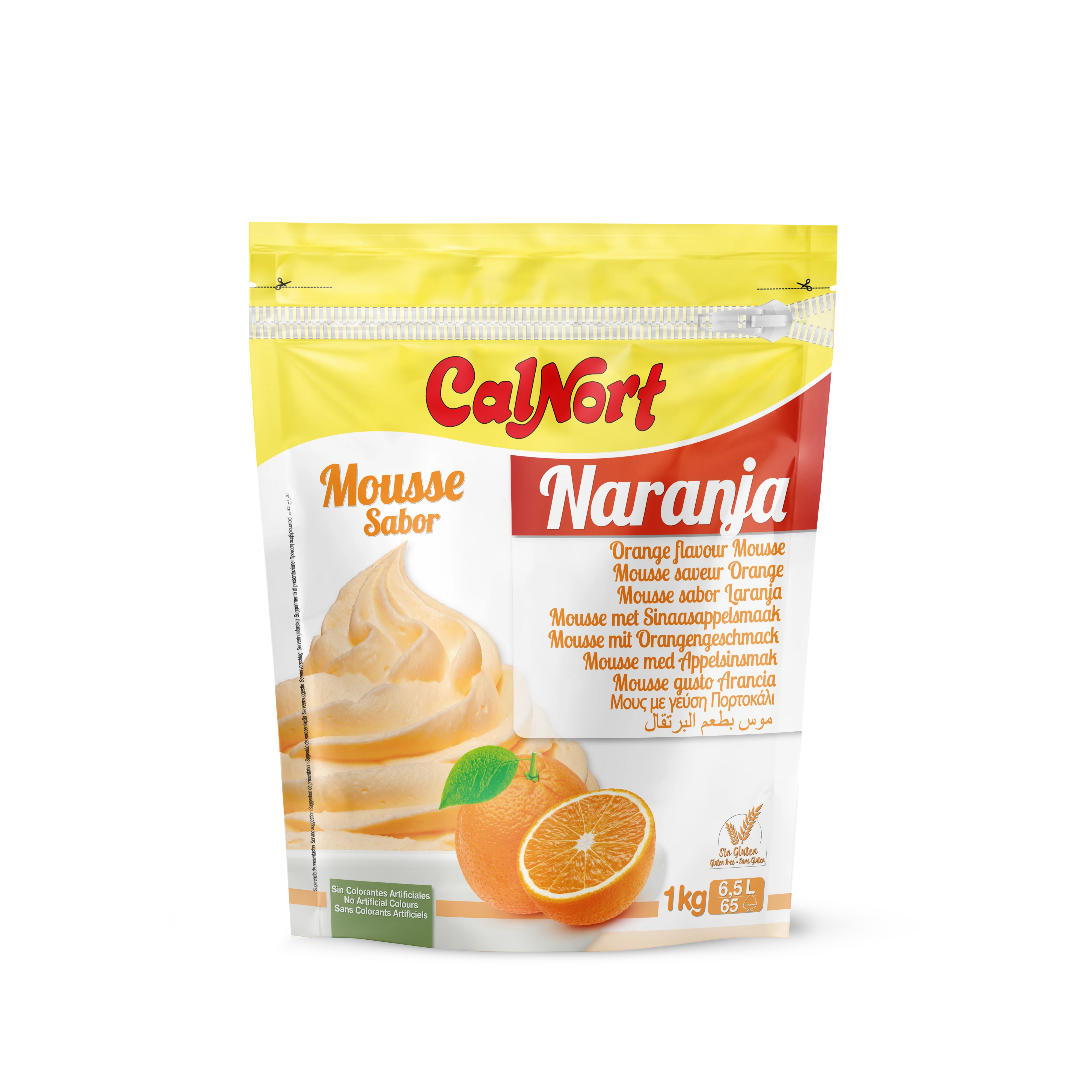 Orange Flavor Mousse 1 Kg - CALNORT