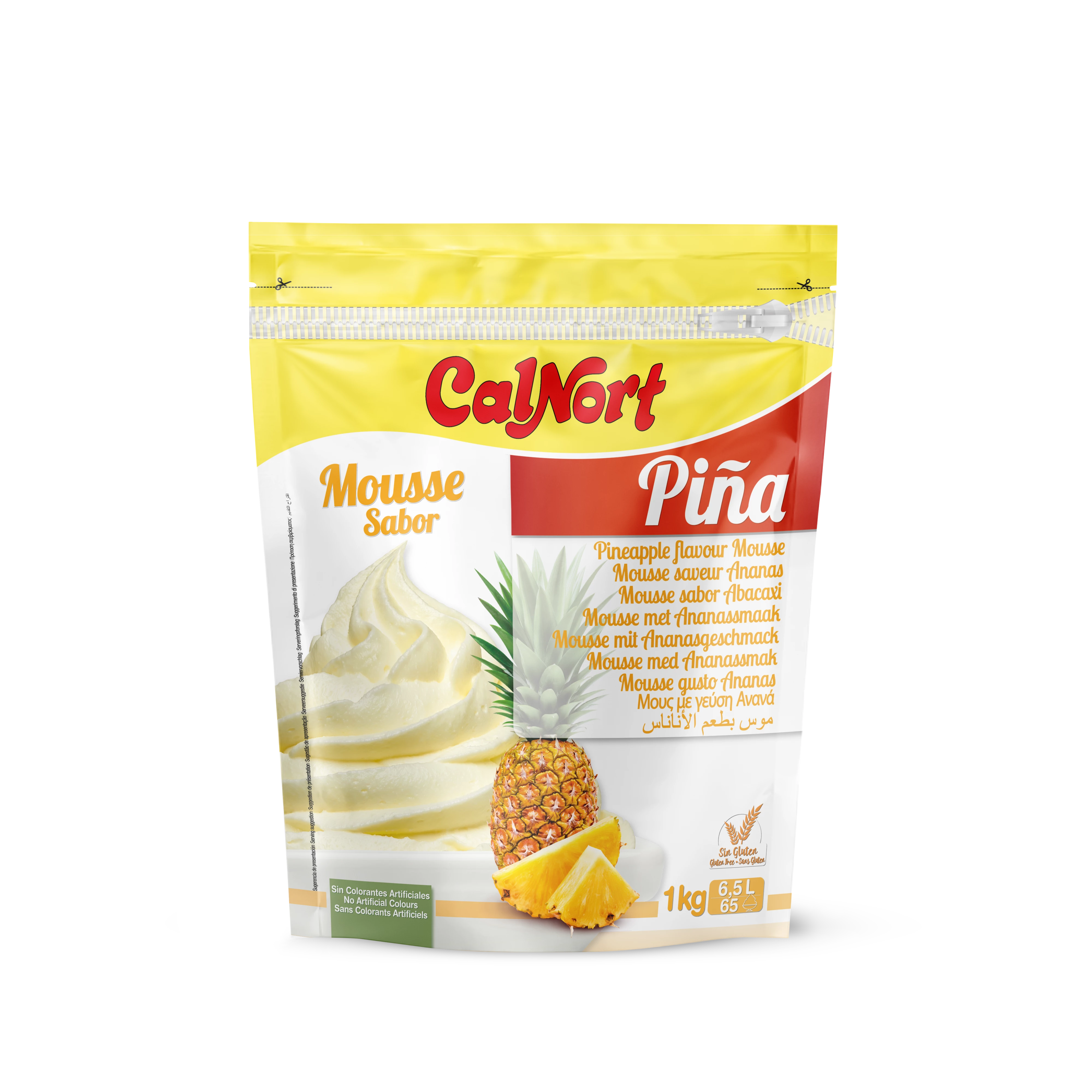 Pineapple Flavor Mousse 1 Kg - CALNORT