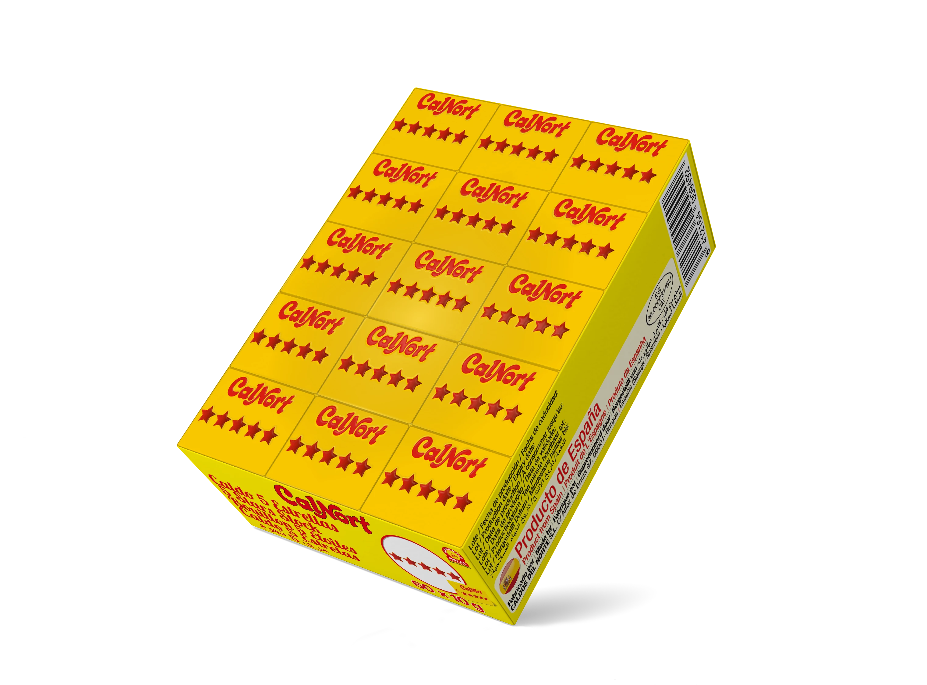 Cubo de Caldo 5 estrellas 60 Cubitos - CALNORT