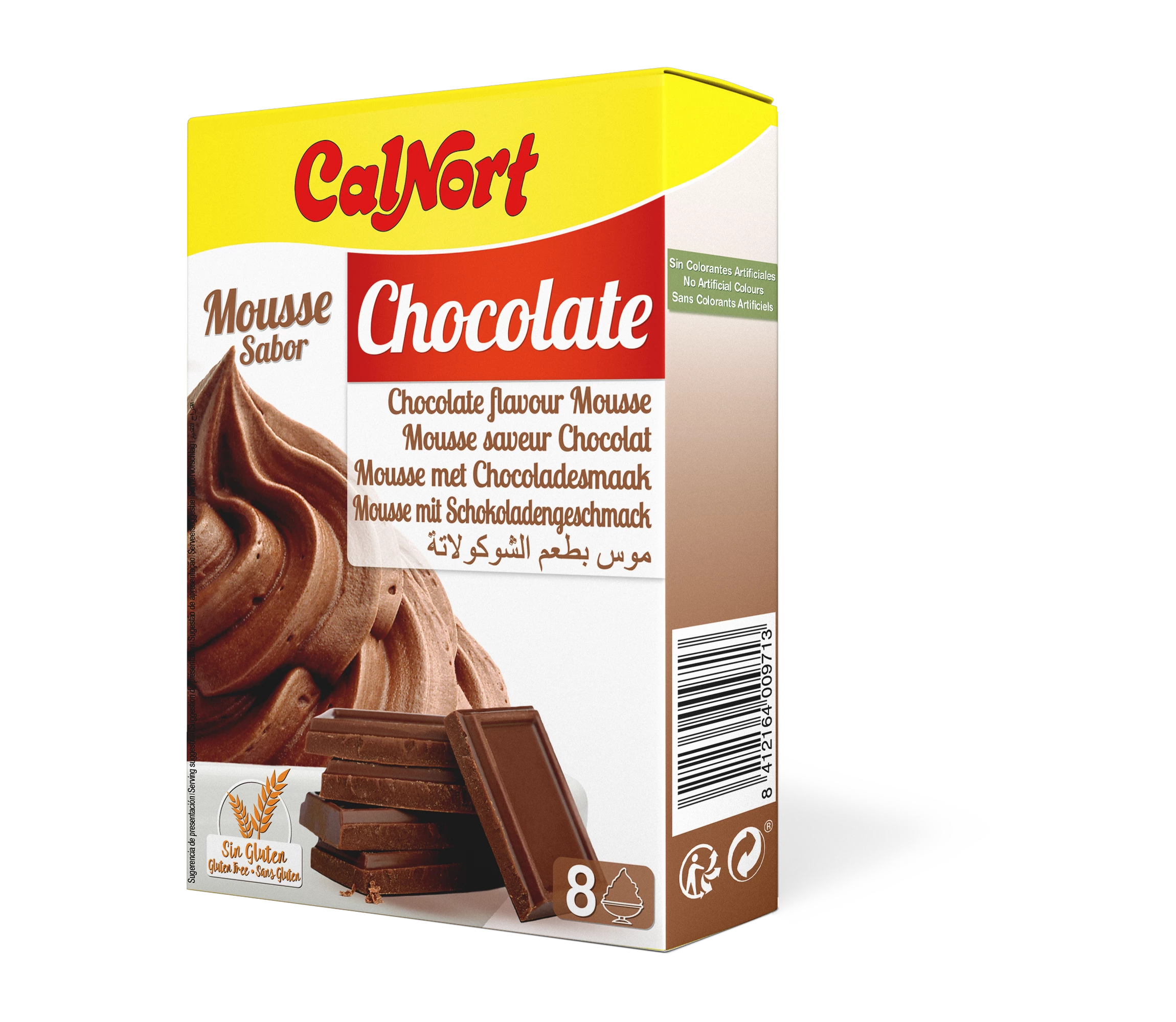 Préparation Mousse Chocolat  2 X 70 G - CALNORT