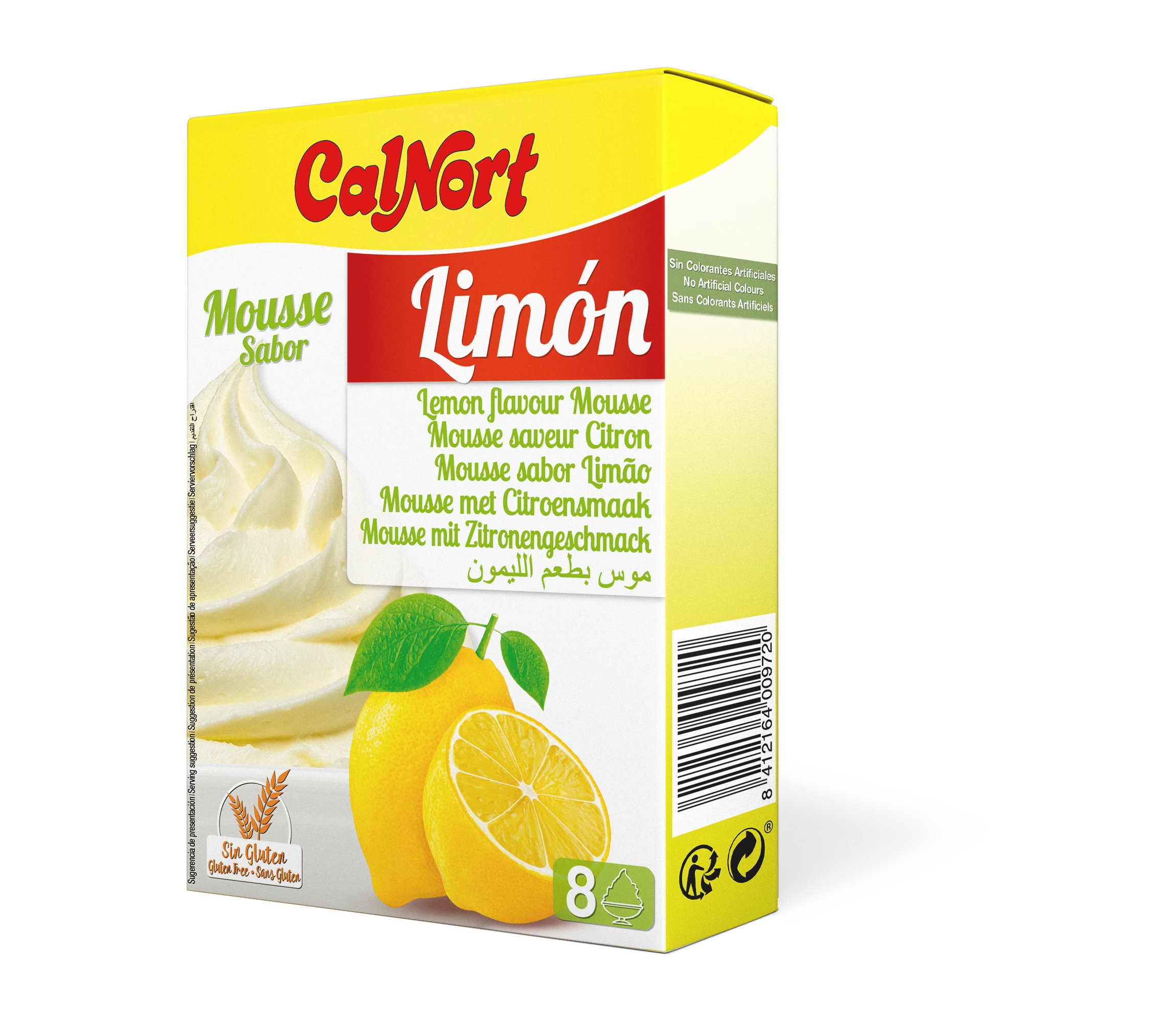 Preparazione Mousse Al Limone 2 X 65 G - CALNORT