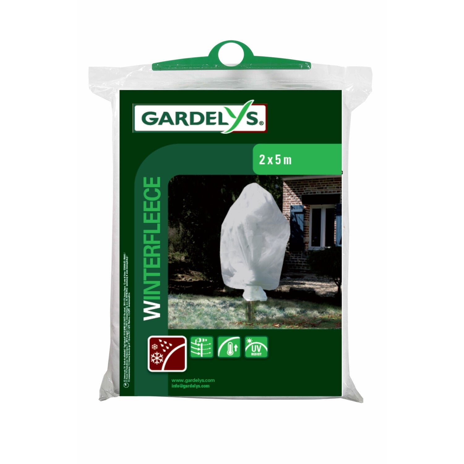 Voile d'hivernage 30 g, 2 x 5 m - GARDELYS