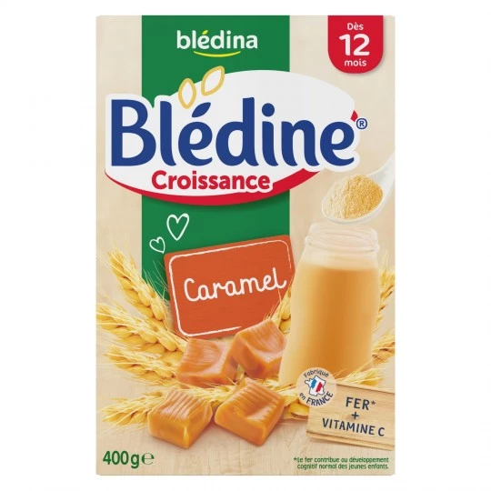 Céréales bébé blédine caramel dès 12 mois 400g - BLEDINA