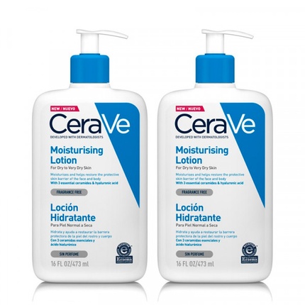 Lait Hydratant Duo 2 x 470 ml - CERAVE