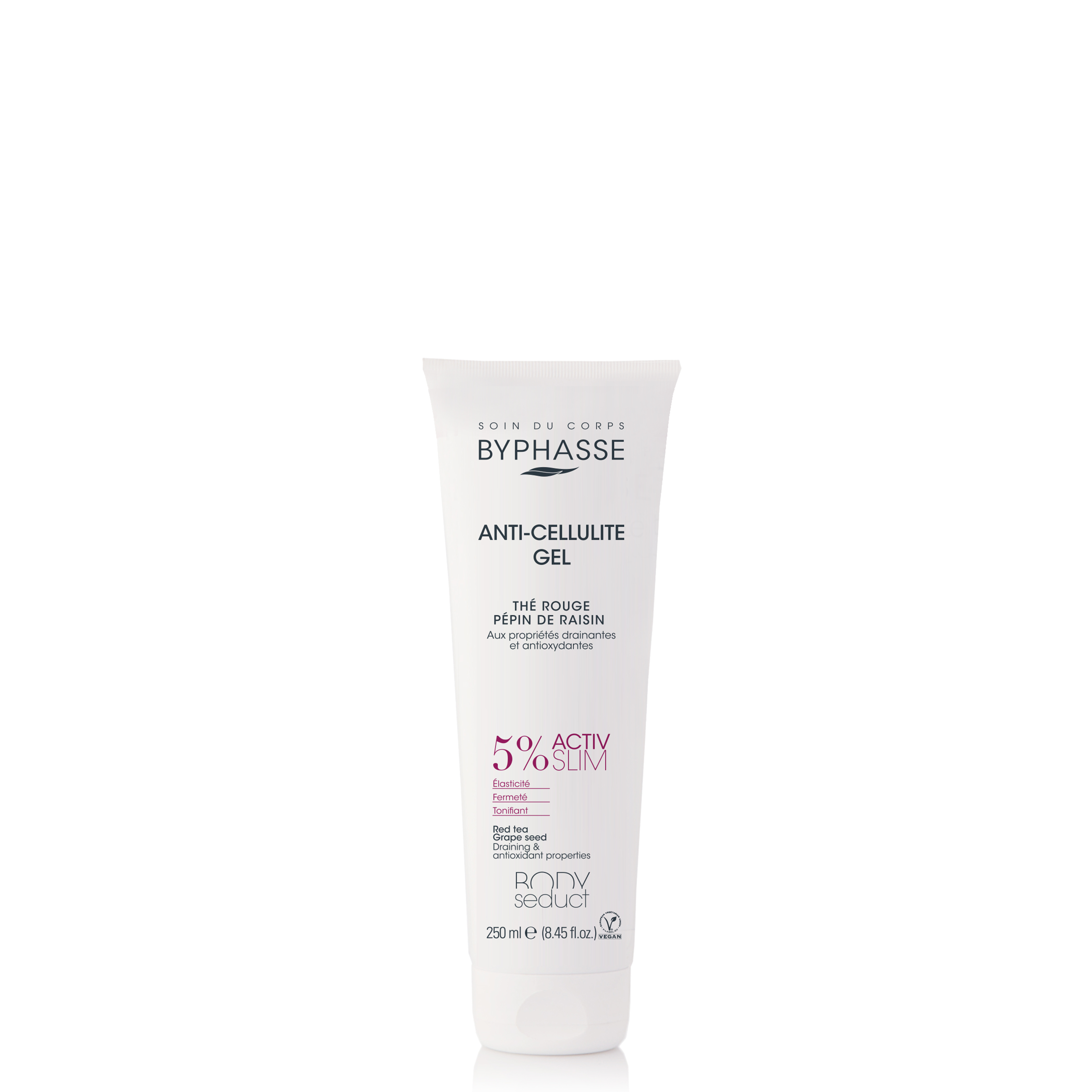 Body Seduct Gel Anti-cellulite Thé Rouge Et Raisin 250ml - Byphasse