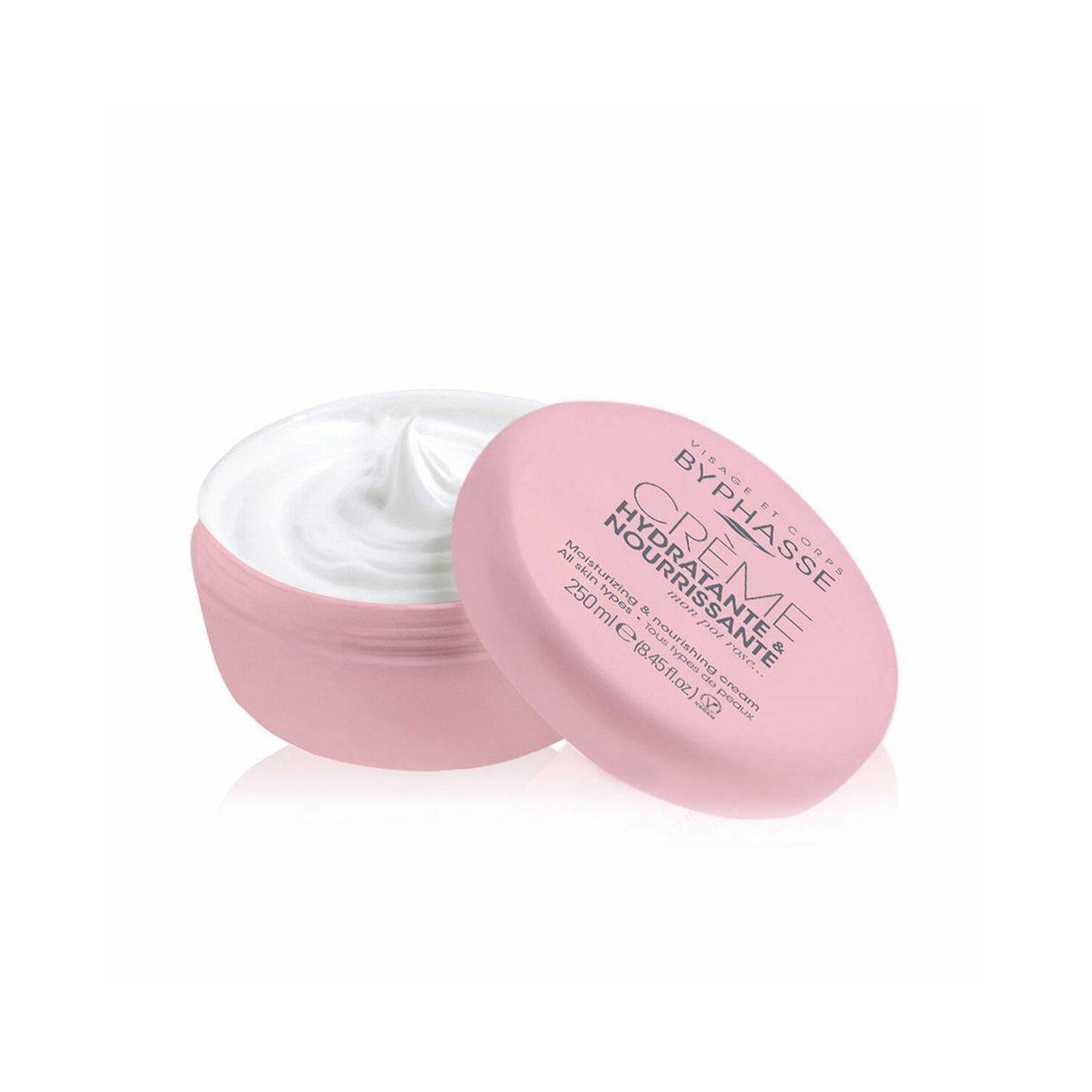 Crema viso e corpo idratante e nutriente per tutti i tipi di pelle 250ml - BYPHASSE