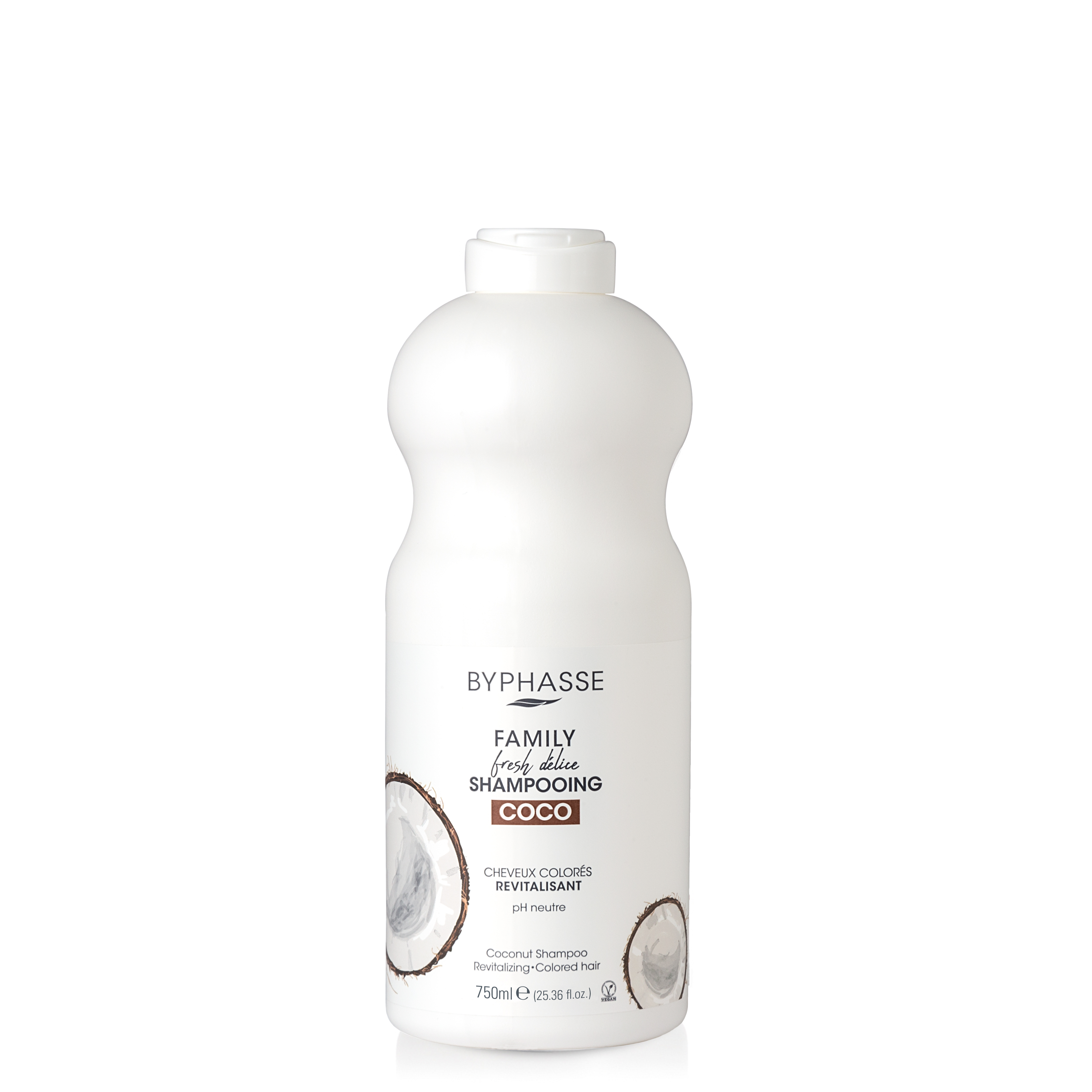 Family Fresh Delice Shampooing Coco Cheveux Colorés 750ml