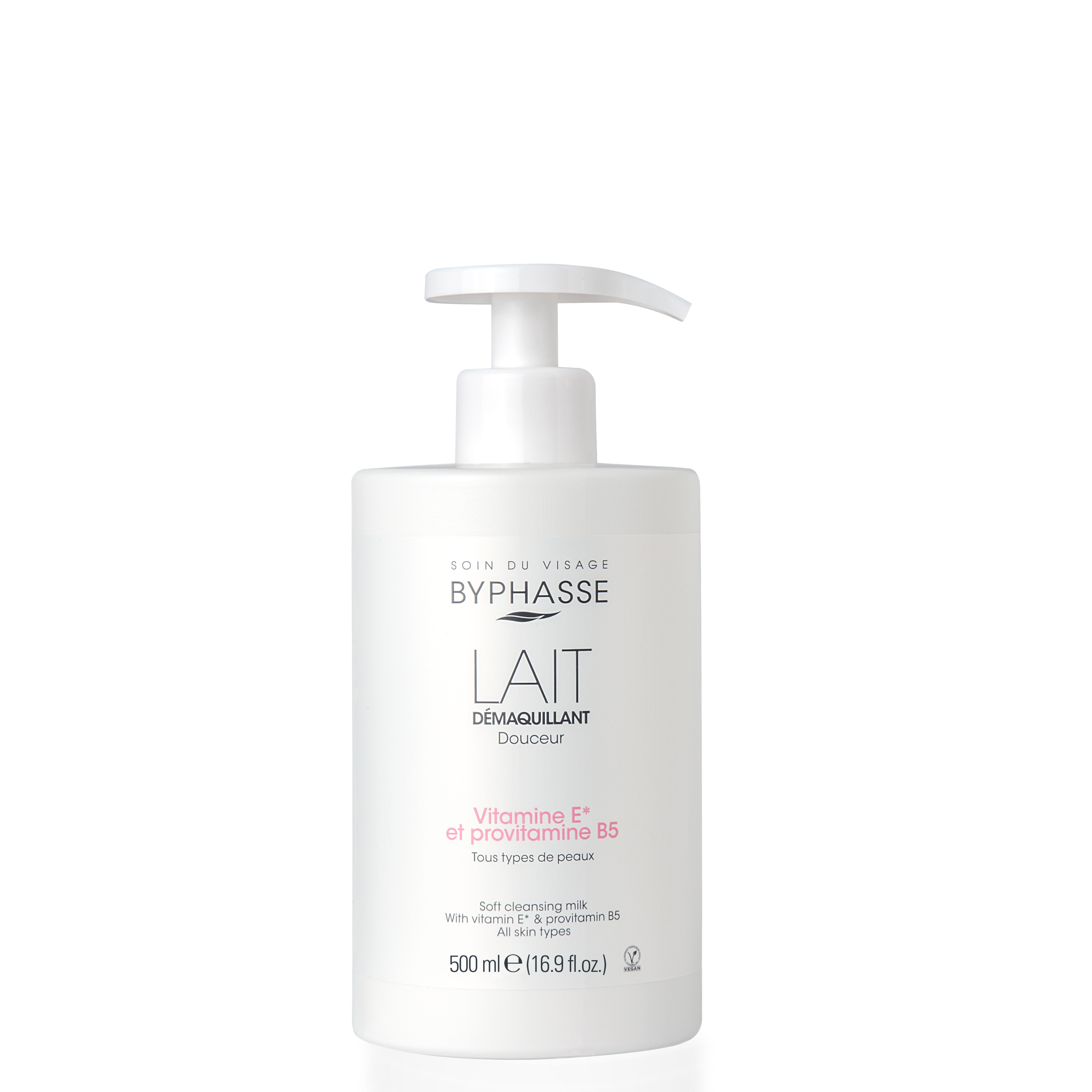 Lait Démaquillant Douceur Tous Types De Peaux (doseur) 500ml