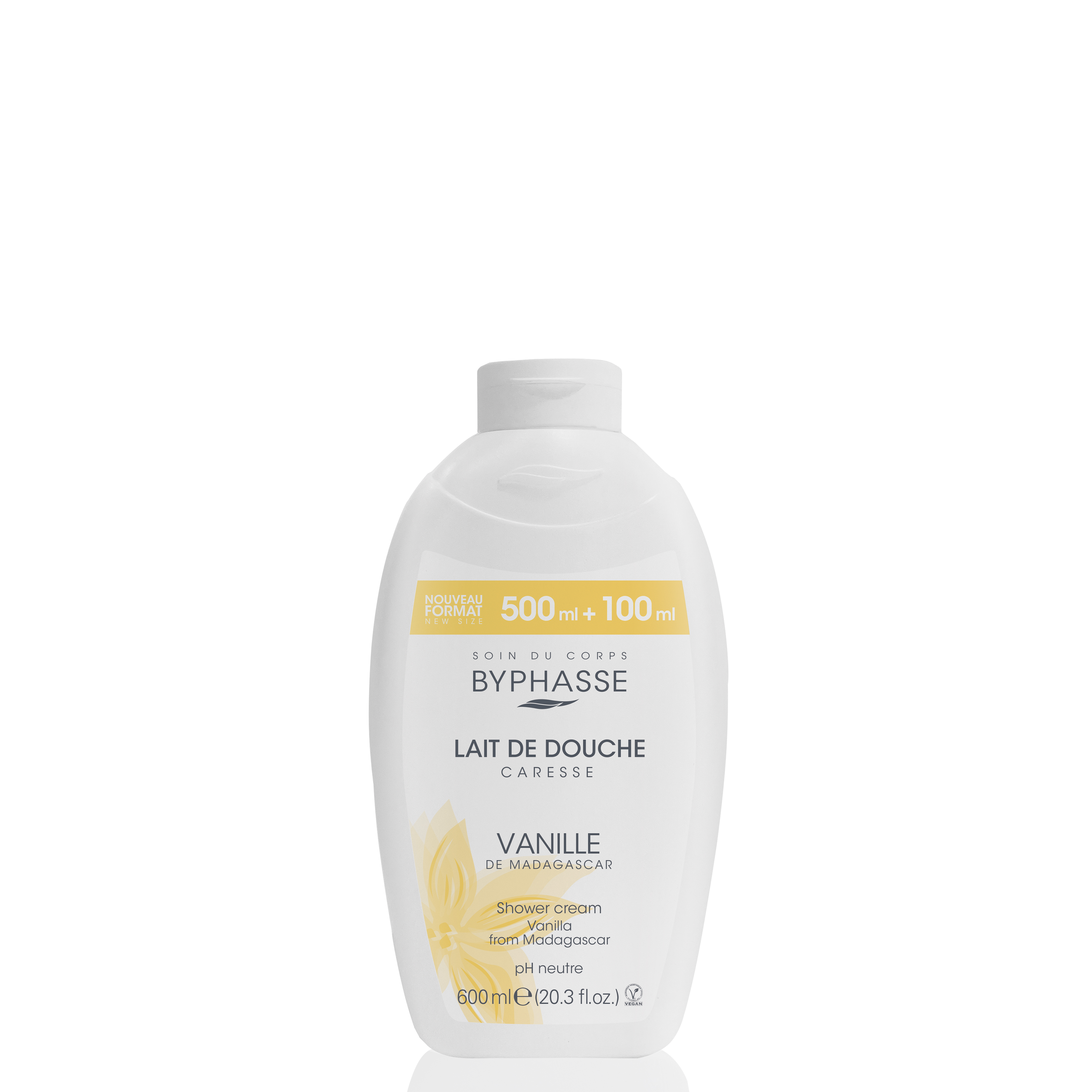 Caresse Lait De Douche Vanille 600ml