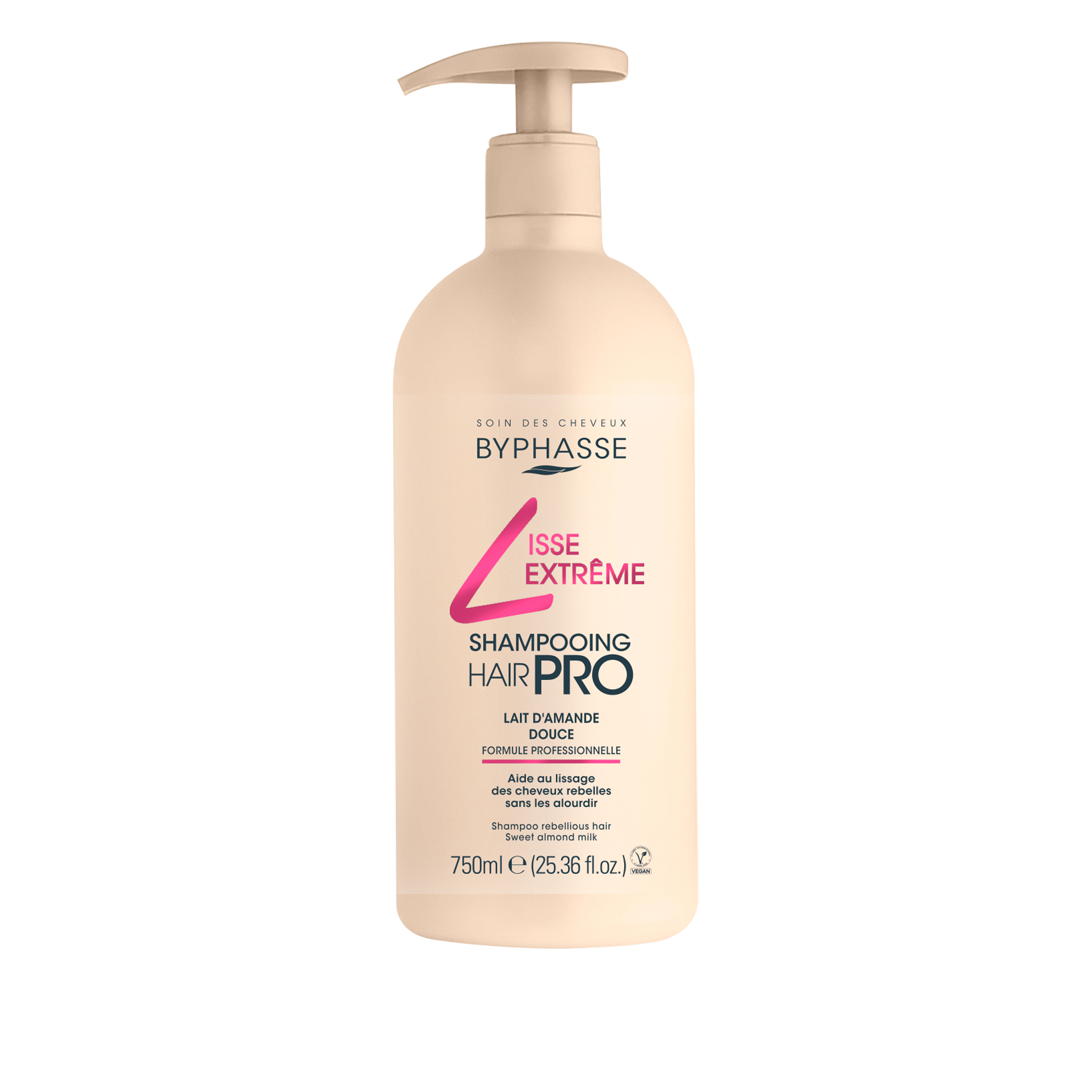 Hair Pro Liss Extrême Shampooing Cheveux Rebelles 750 Ml