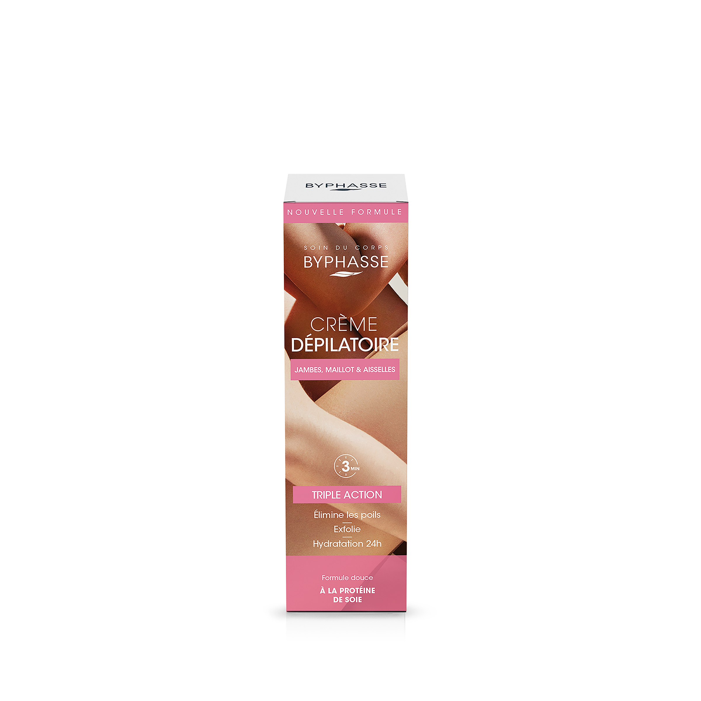 Crème Dépilatoire à La Protéine De Soie 125ml - Byphasse