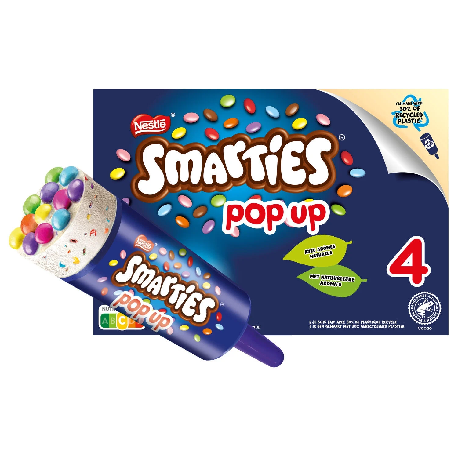Smarties Pop Up Van 4x52g