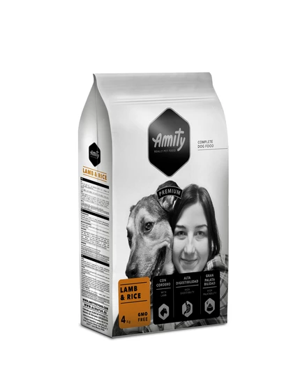 4kg Croq Chien Agn Riz Amity