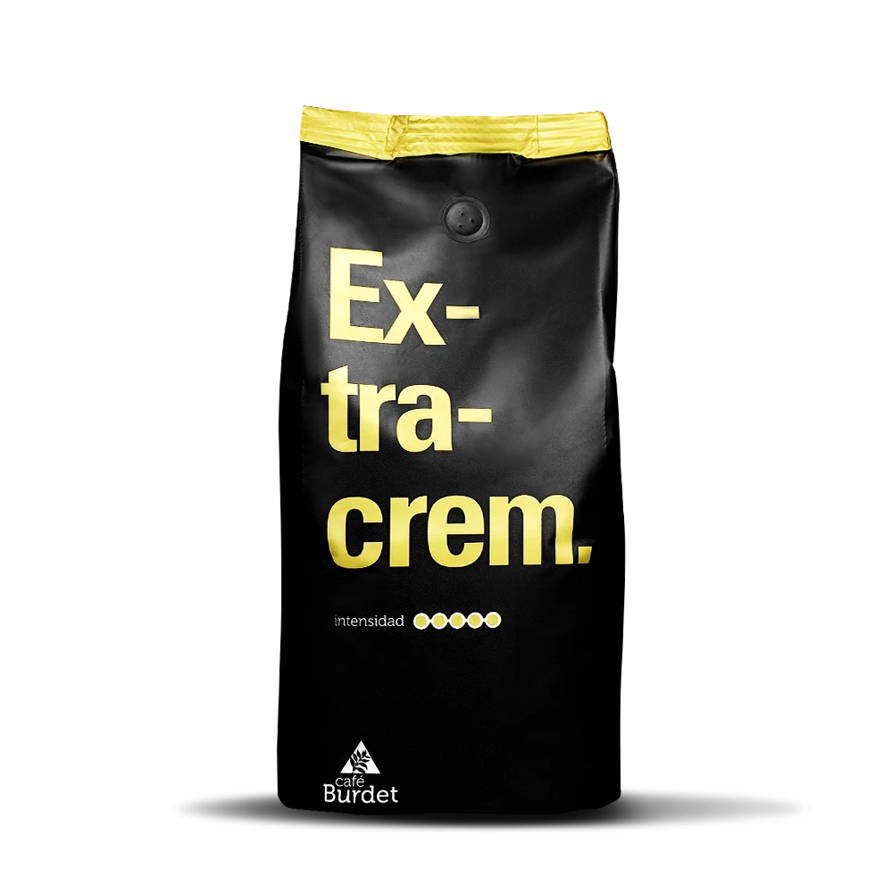 Coffee Beans Ex-tra-crem intensity 5 1kg - BURDET