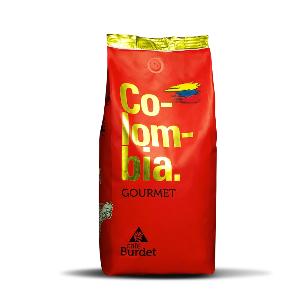 Coffee beans Gourmet Co-lom-bia 1 Kg - BURDET