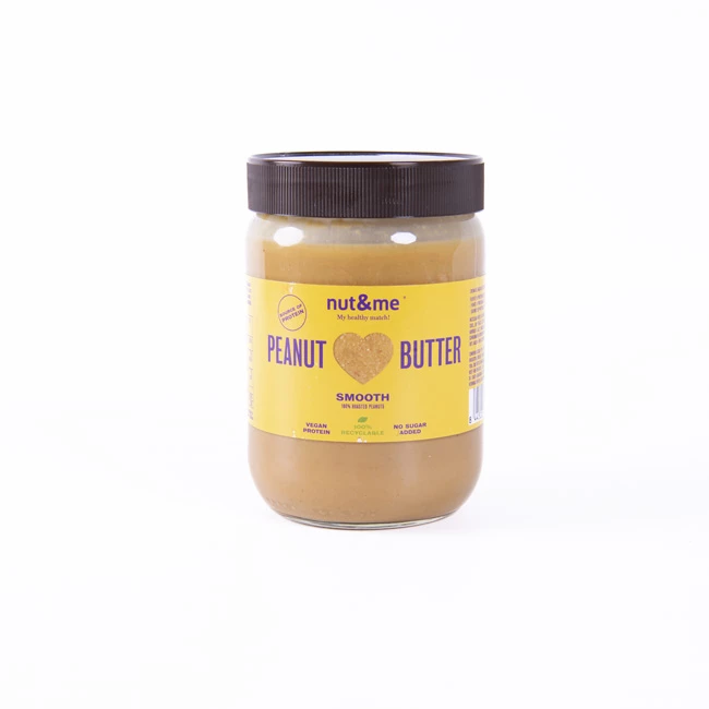 Cremige Erdnussbutter, 500g - NUT & ME