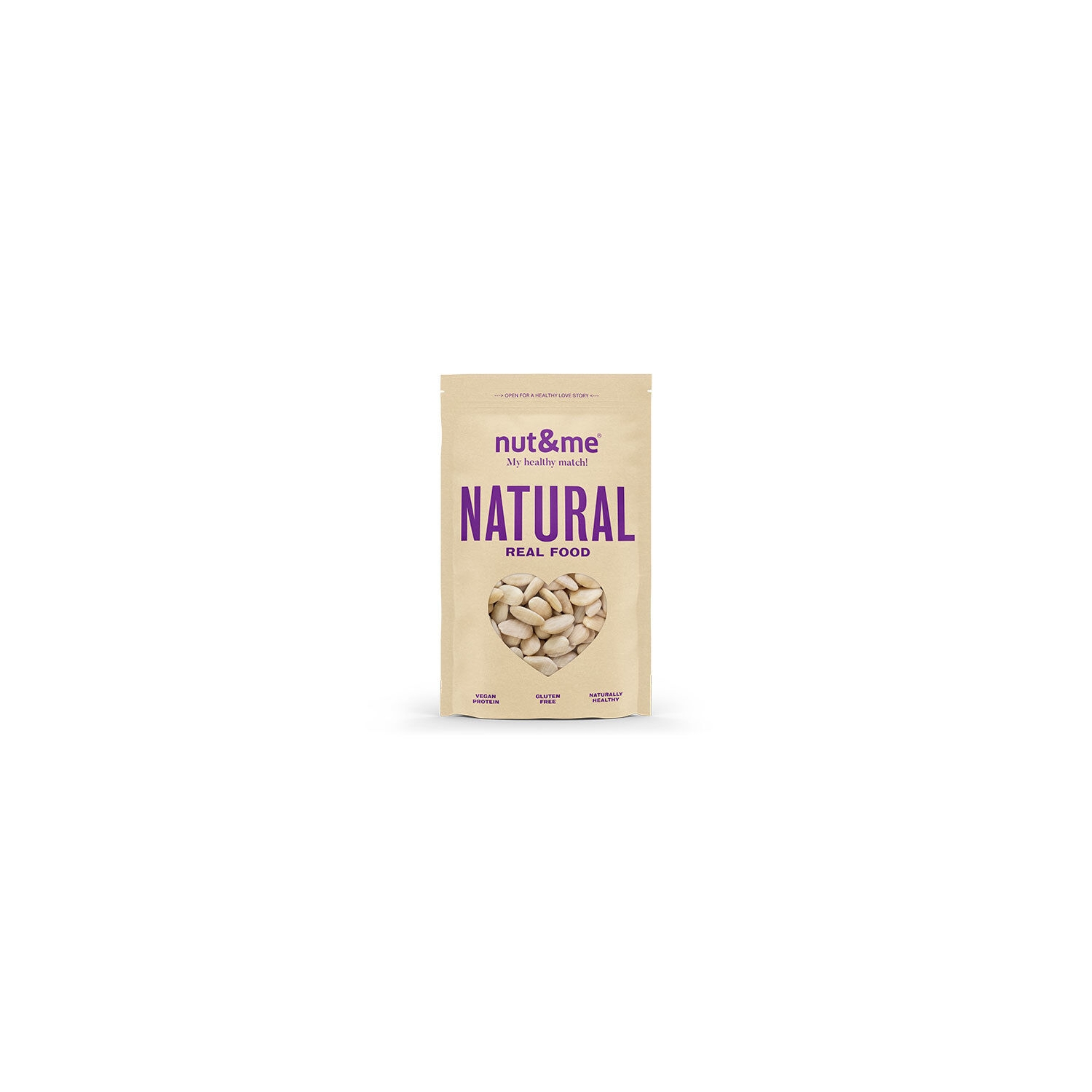 Amande Naturelle Emondée, 200g  - NUT & ME