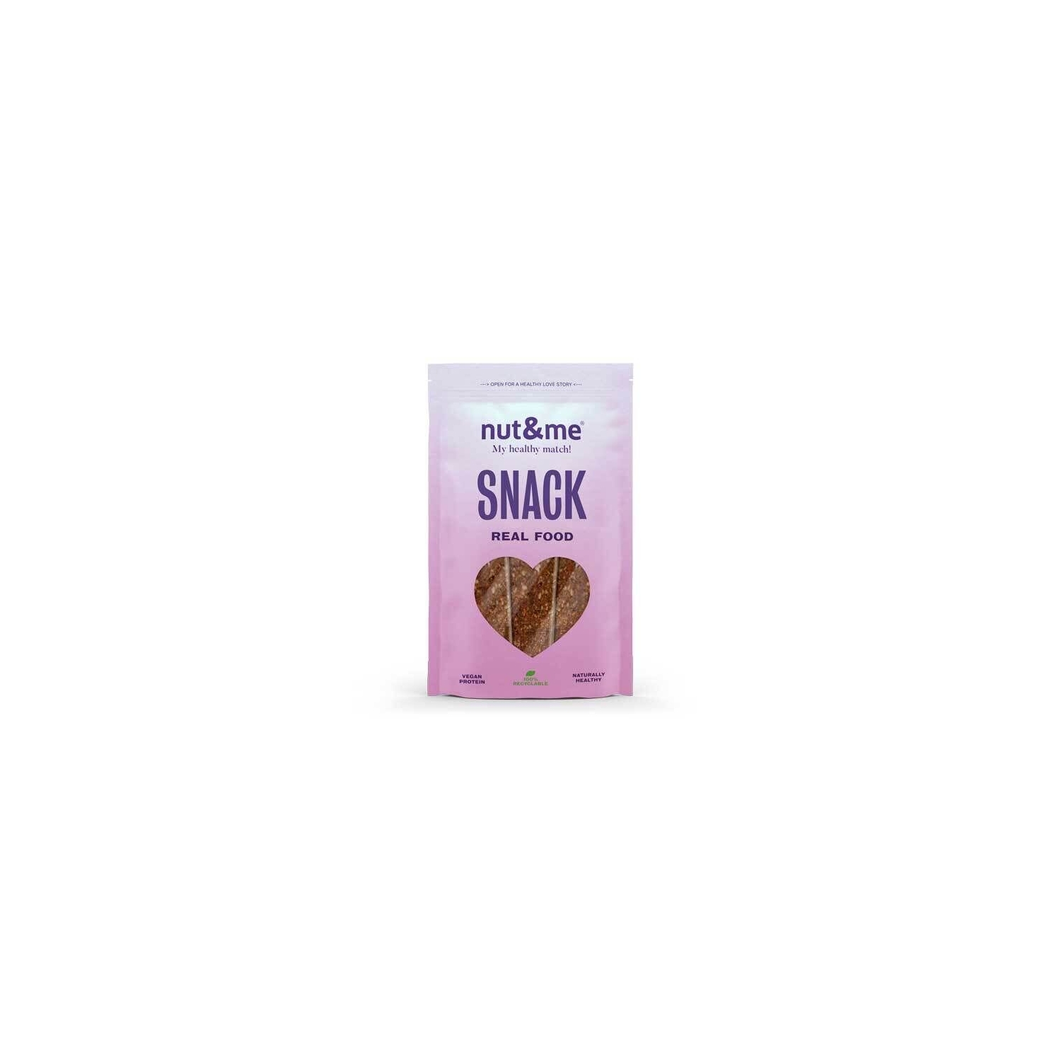 Barres Aux Pommes Riches En Fibres, 225g - NUT & ME