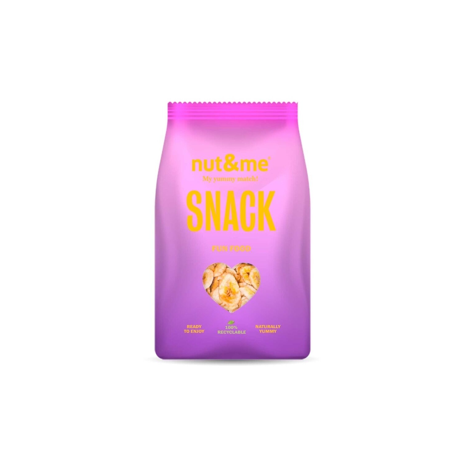 Chips de Banane, 250g  - NUT & ME