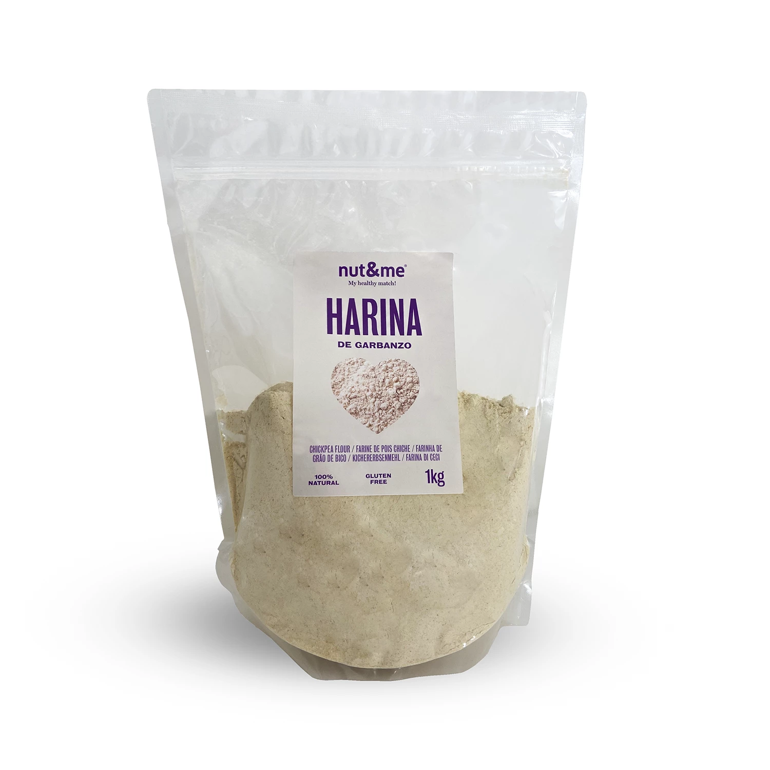 Harina de garbanzos, 220g - NUT & ME