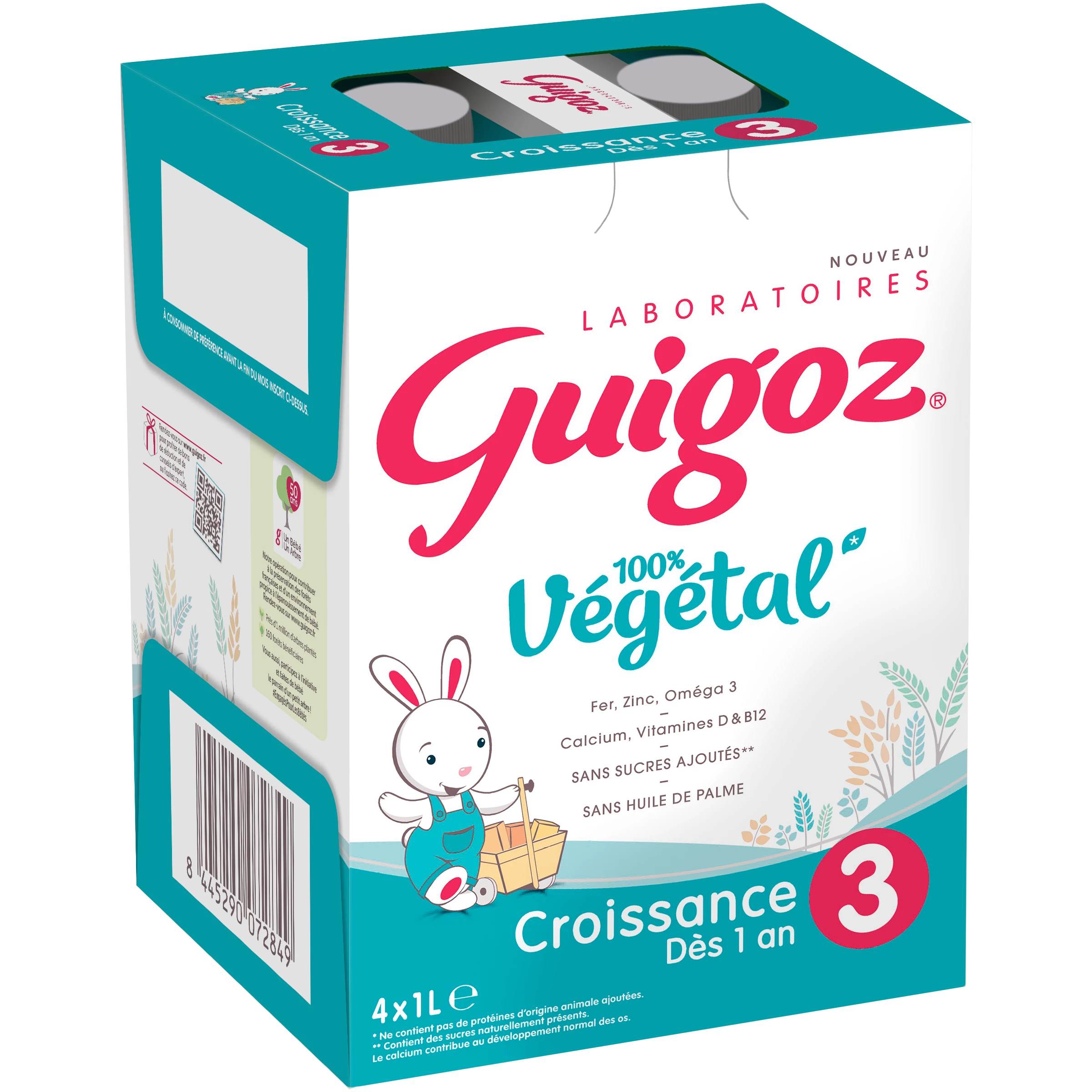 Guigoz Croiss Veg 3 4x1l