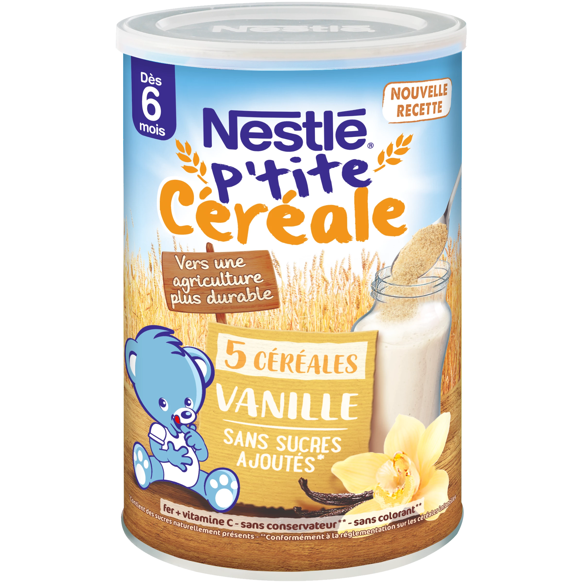 P'tite Céréale Vanille 415g - NESTLÉ