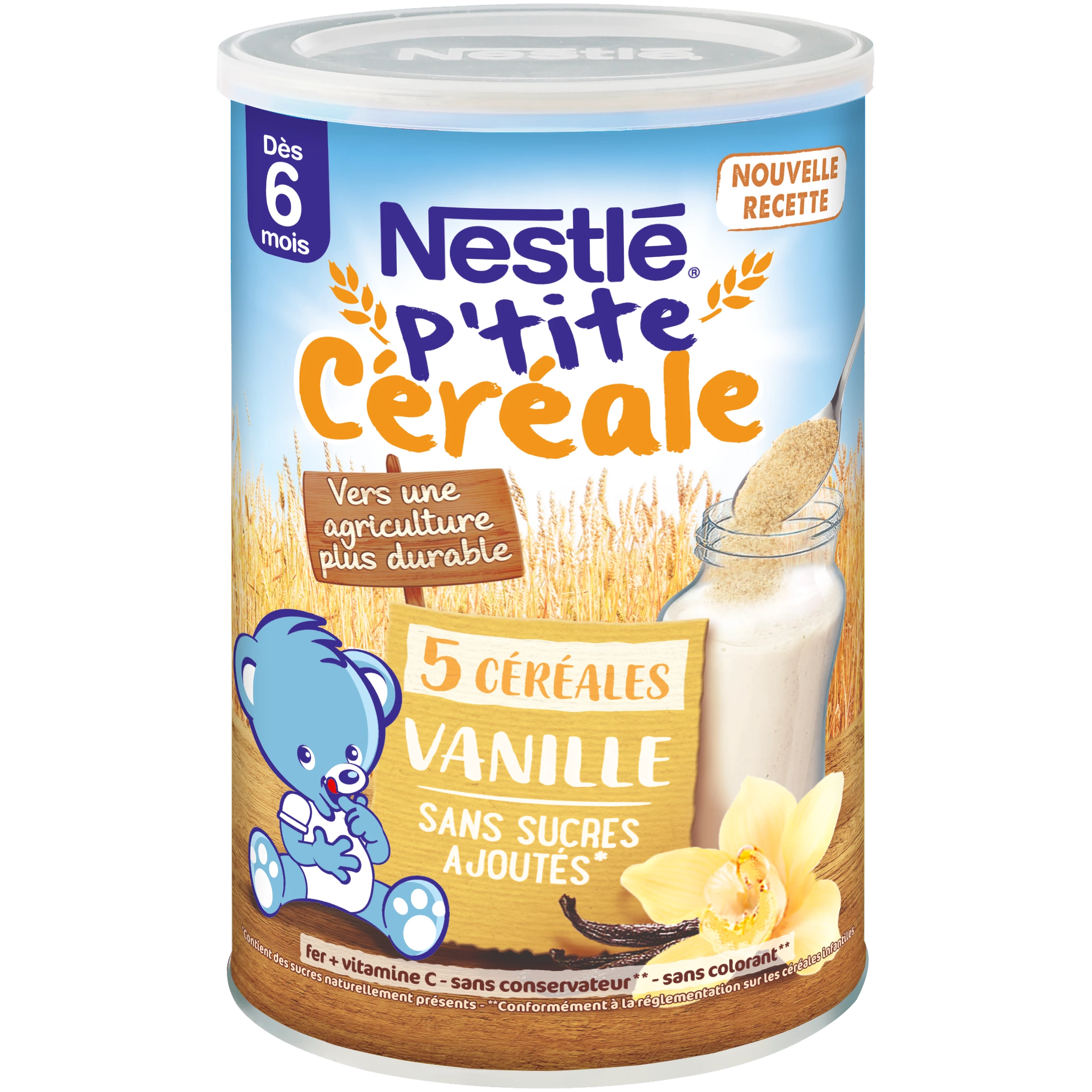 P'tite 香草麦片 415g - NESTLÉ