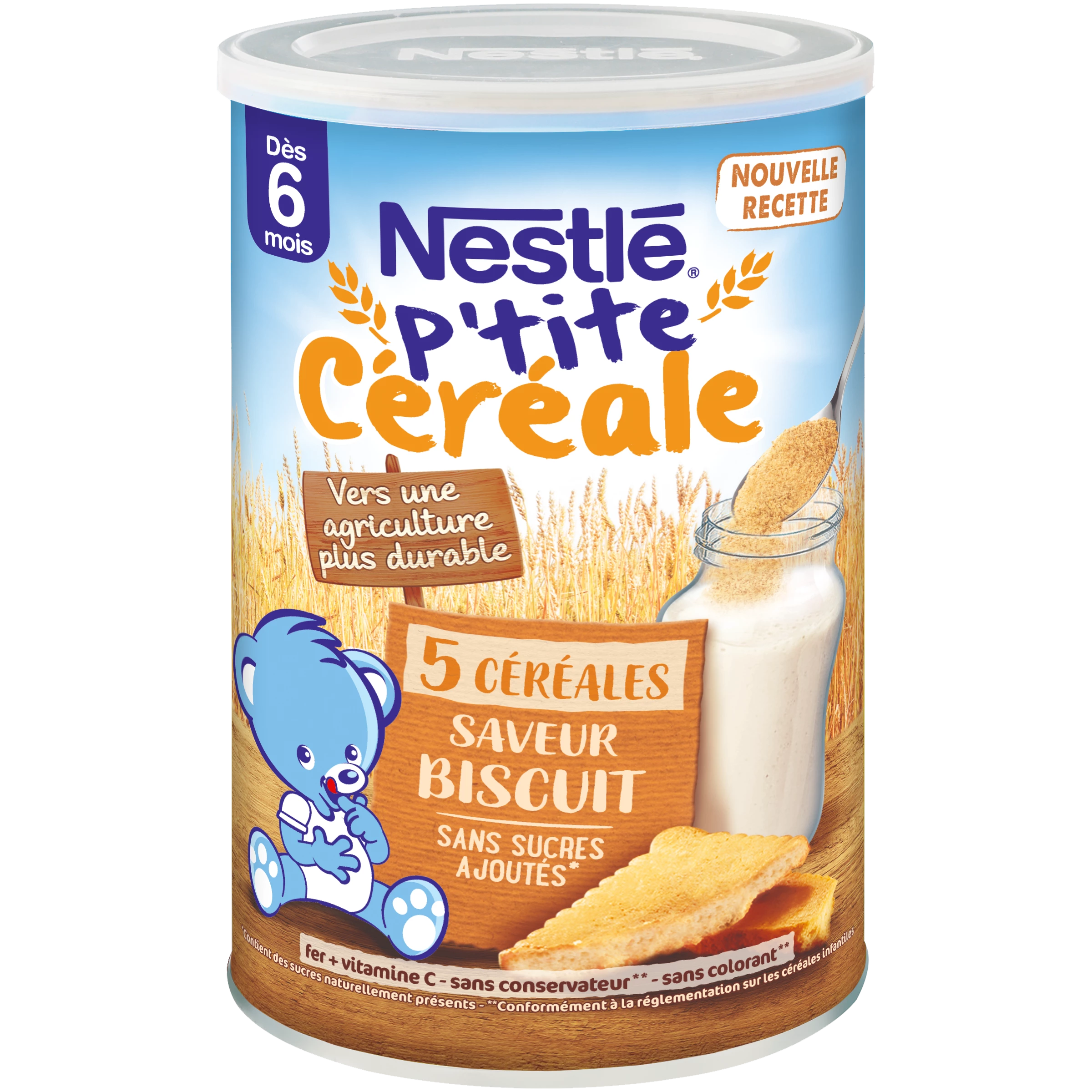 P'tite céréales saveur Biscuit 41 - NESTLÉ